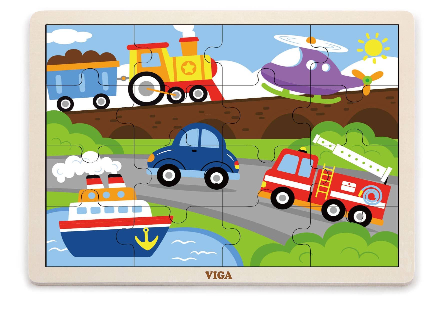 Viga 16pc Puzzle - Pets  -   - Everybody Amsterdam