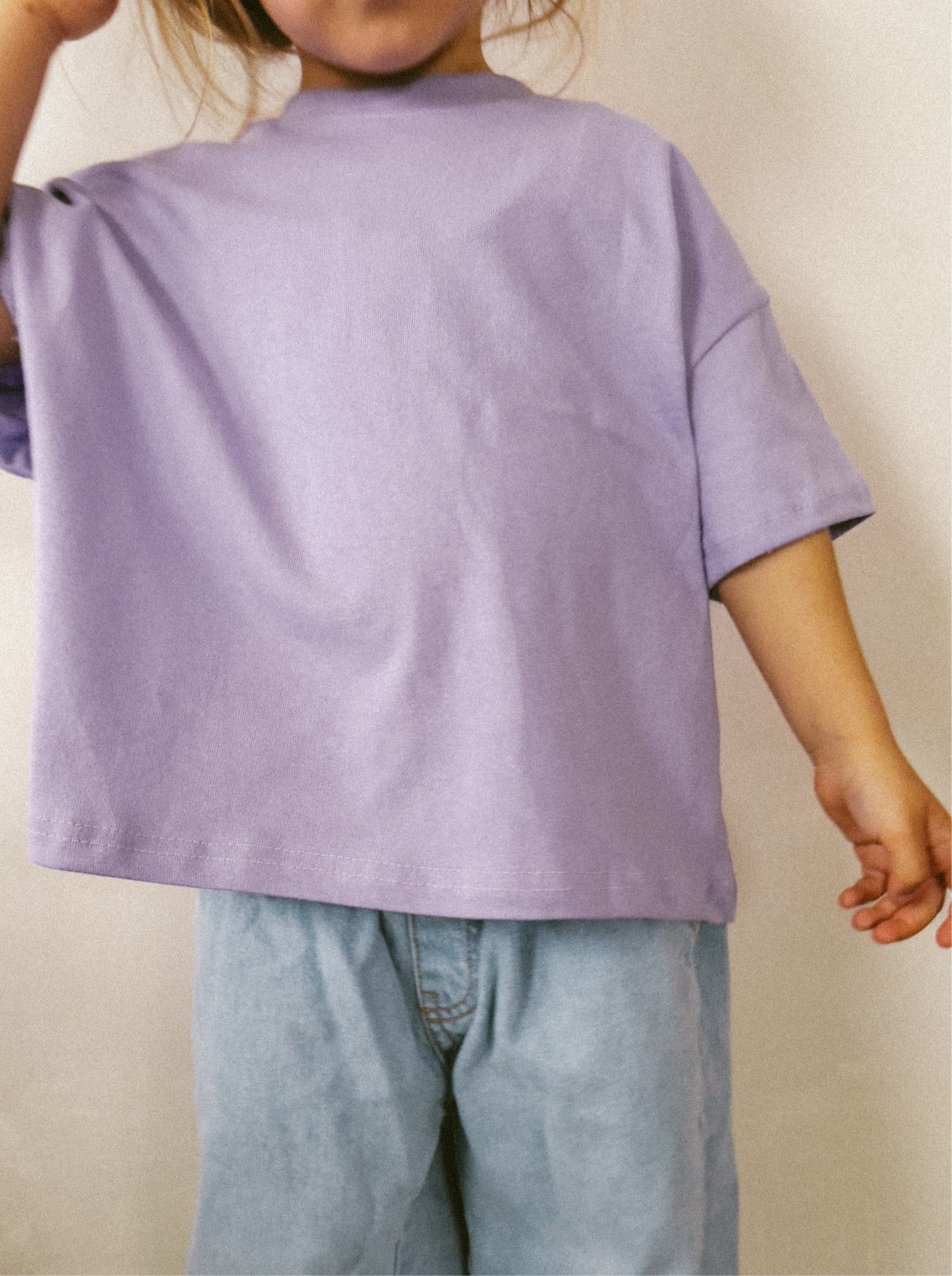 Basic Lowered shoulder T-Shirt