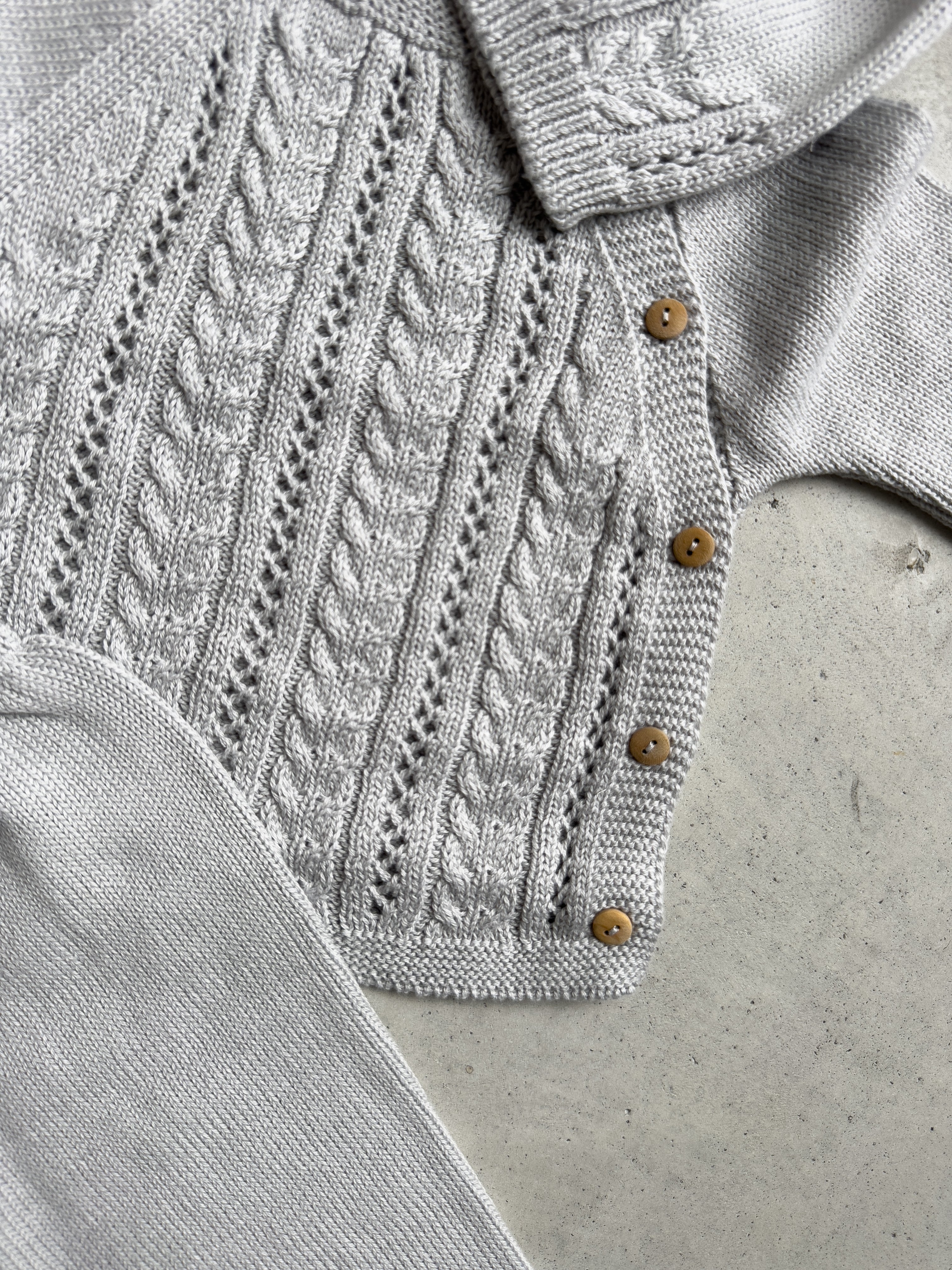 Baby Soft Cotton 3-Piece Knit Set