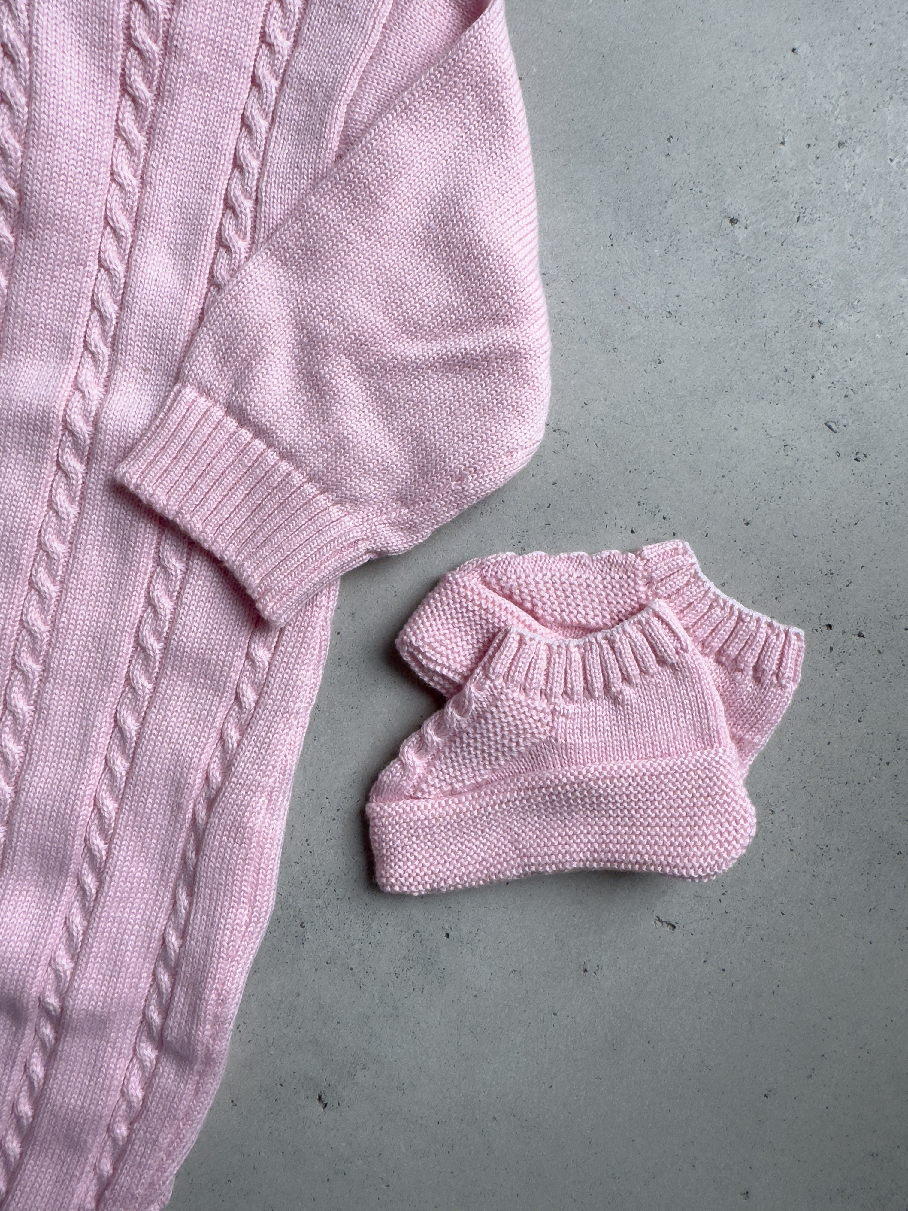 4 Pieces Baby Cotton Modal Maternity Knitting Set