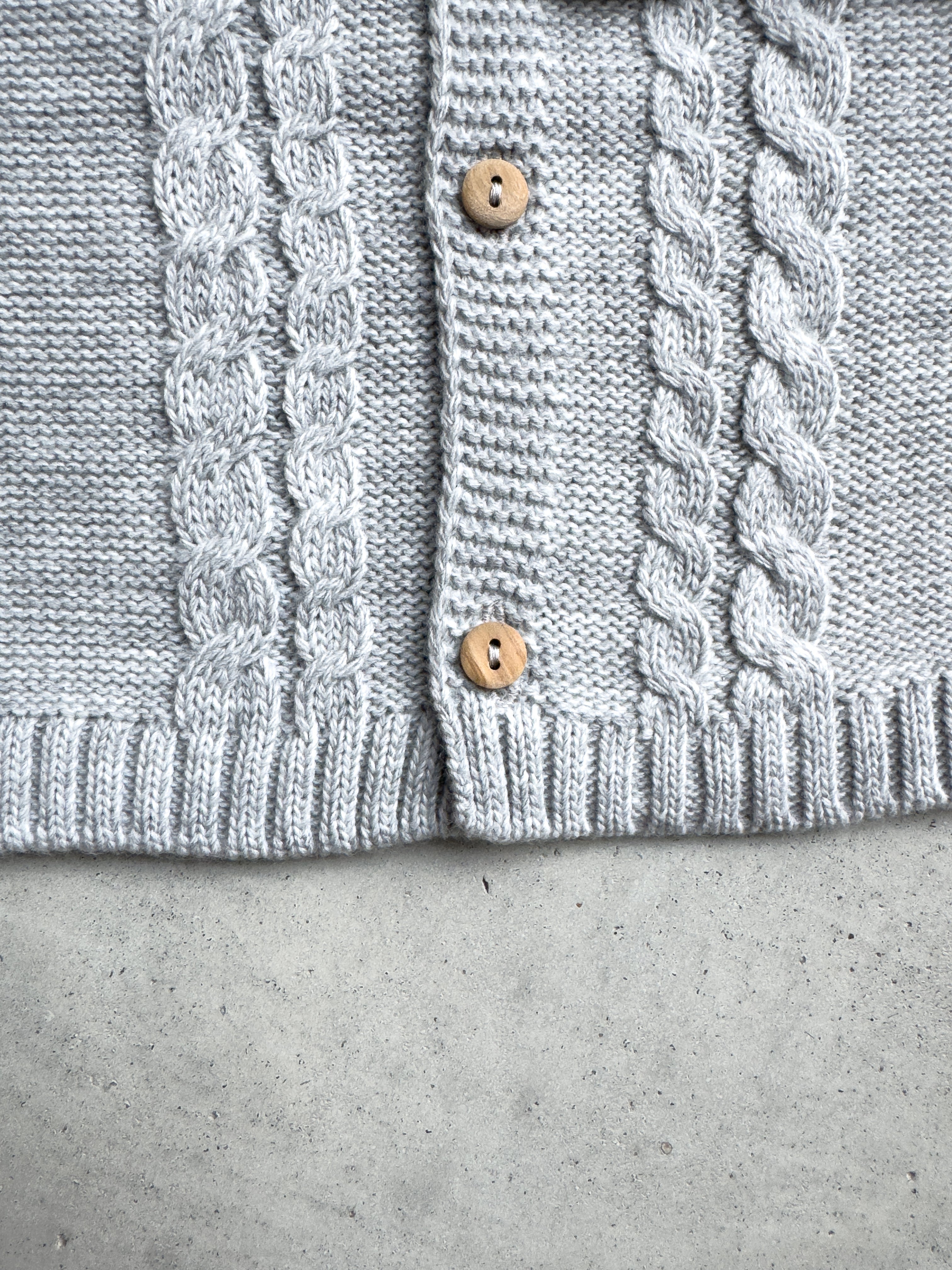 Baby Knitting Braid Jacket Every.body Selected