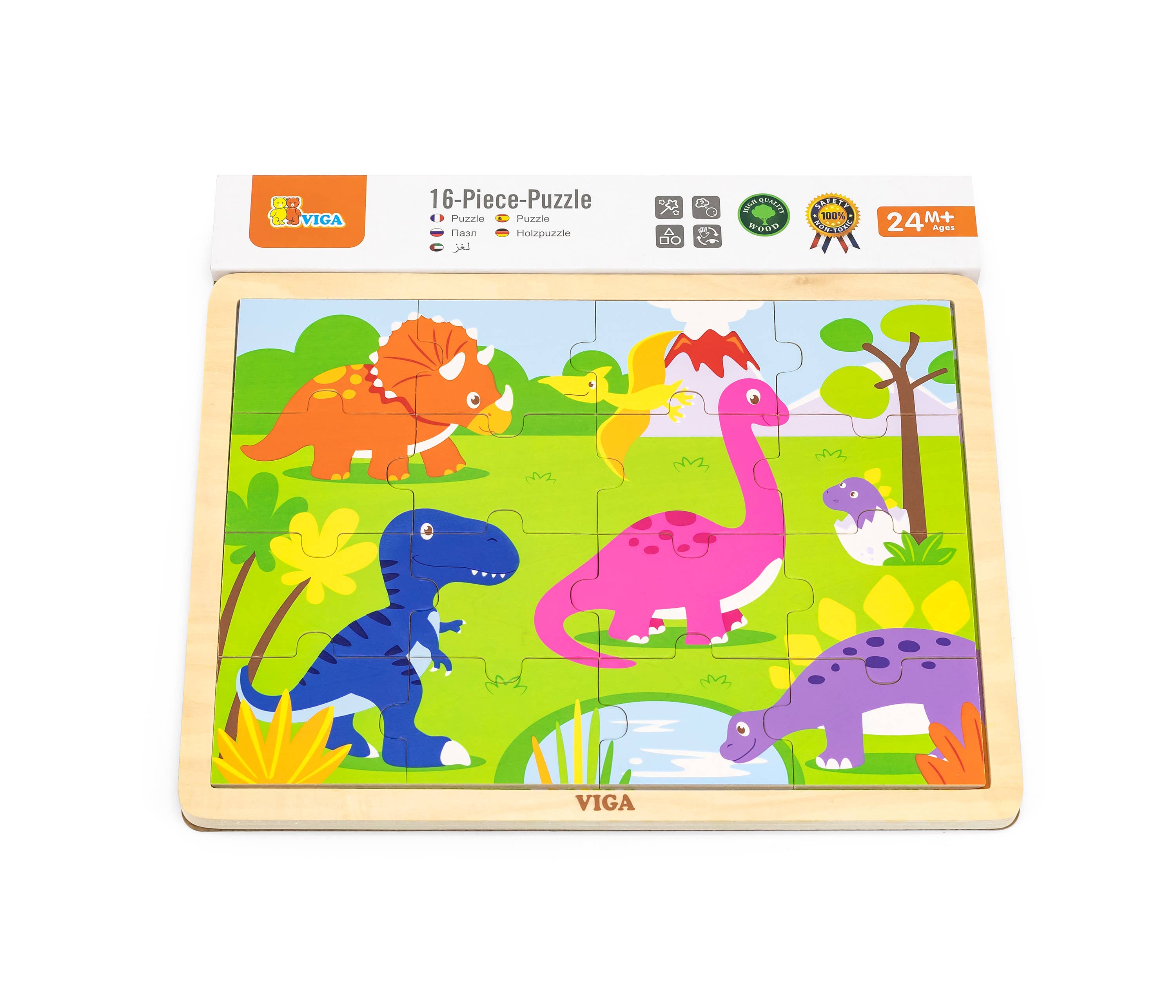 Viga 16pc Puzzle - Pets  -   - Everybody Amsterdam