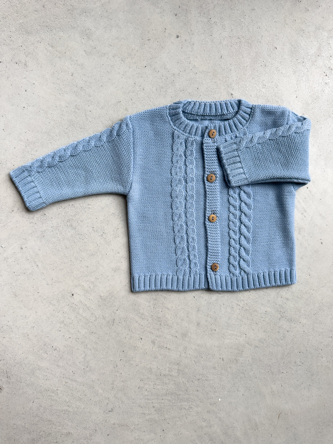 Baby Knitting Braid Jacket