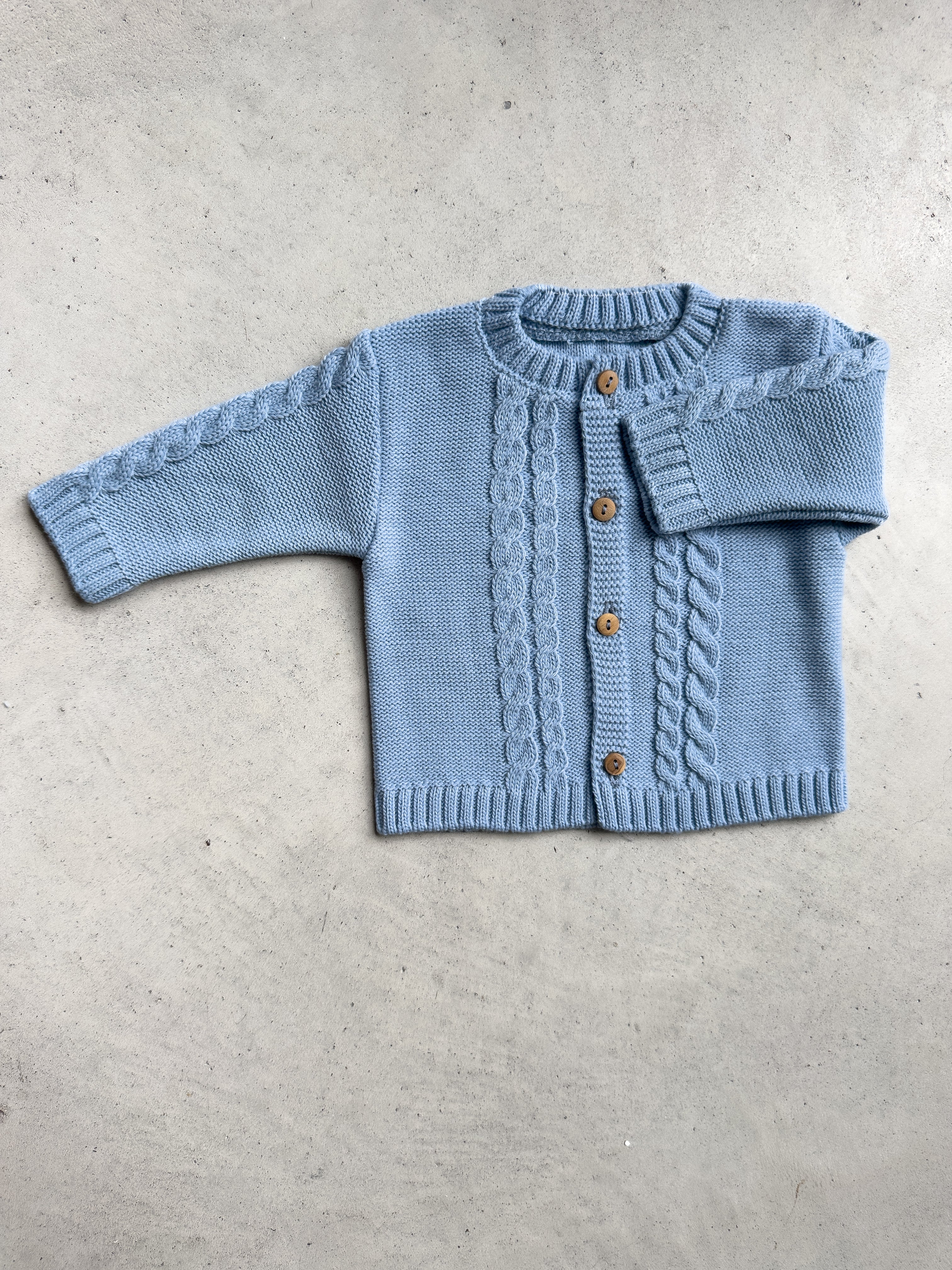Baby Knitting Braid Jacket Every.body Selected