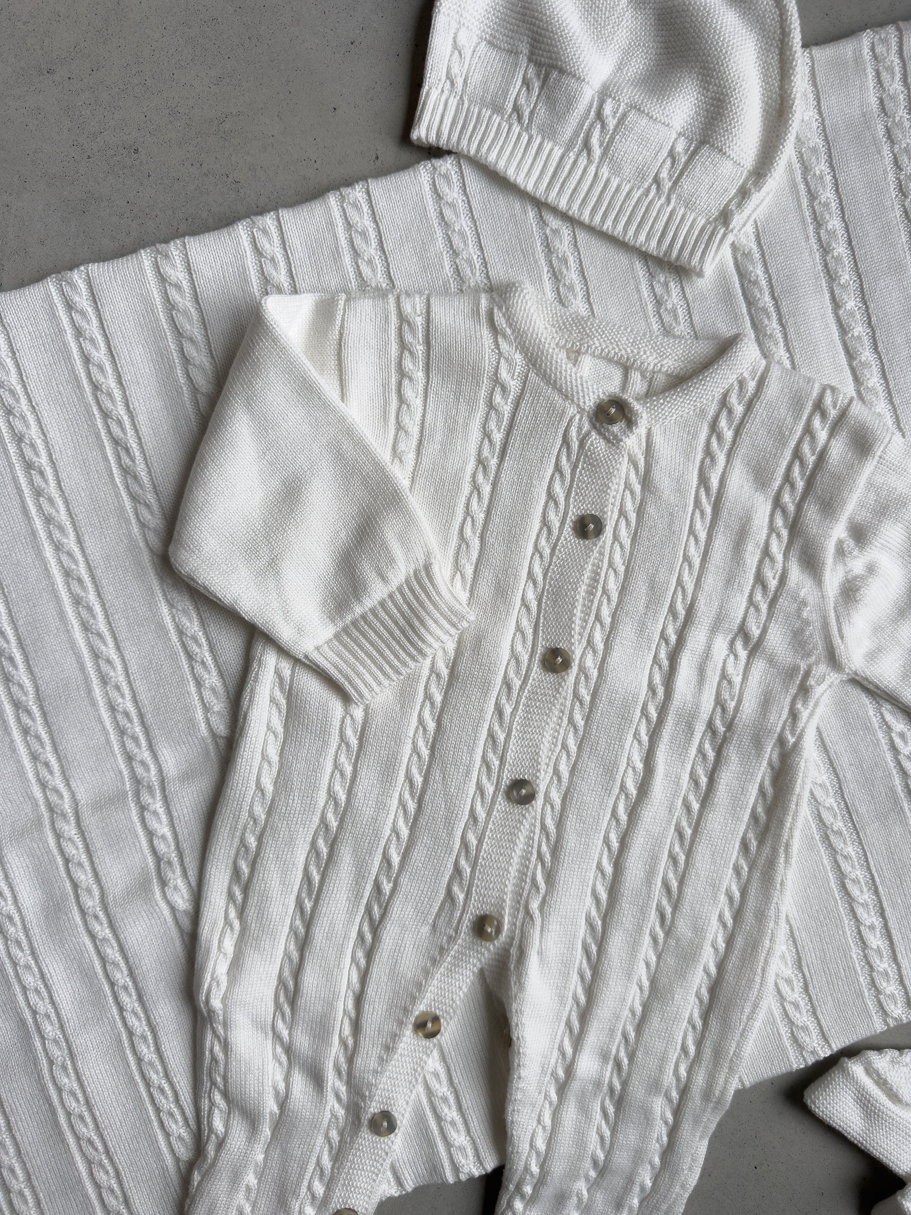 4 Pieces Baby Cotton Modal Maternity Knitting Set