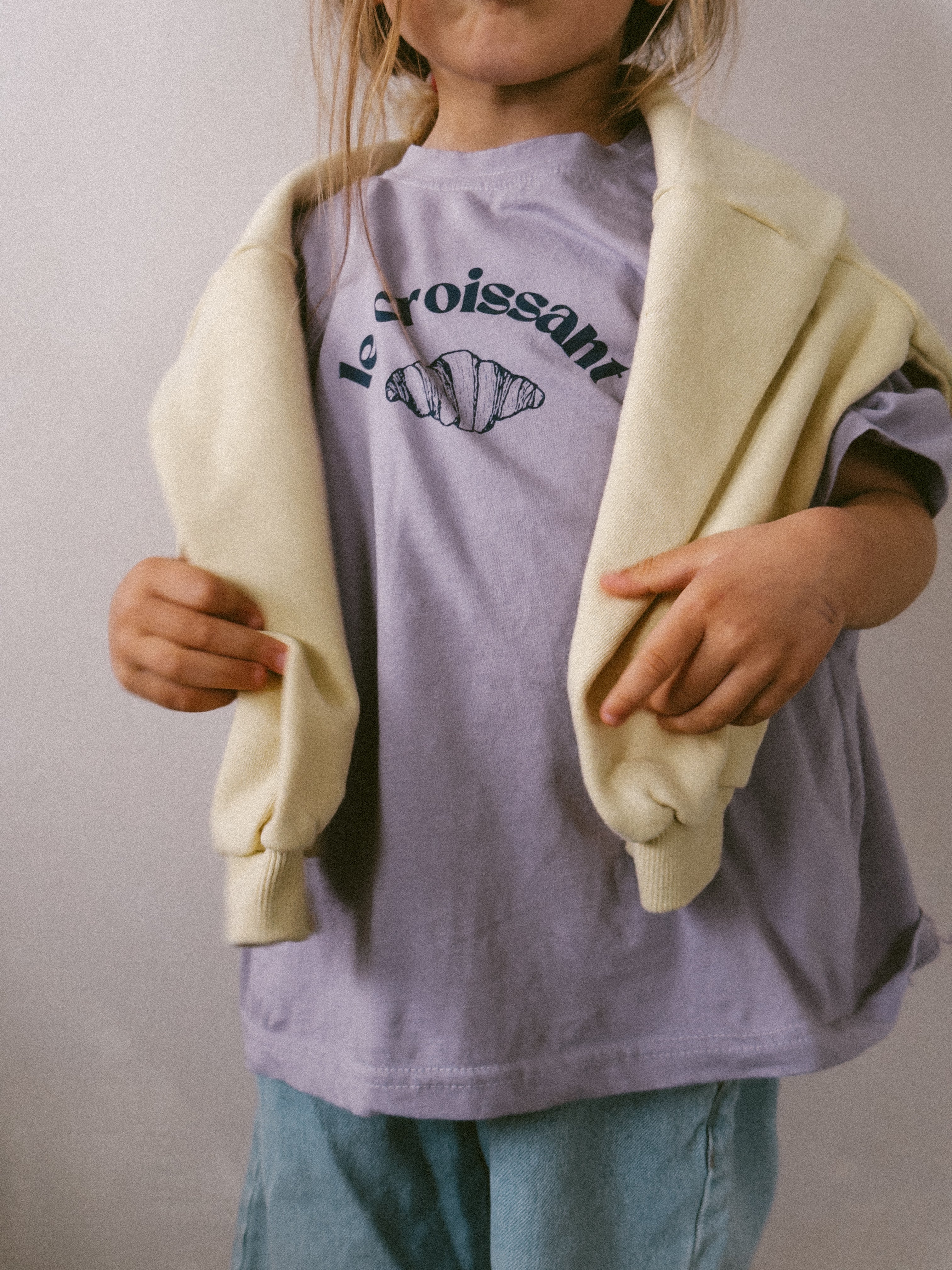 Le Croissant Lowered shoulder T-Shirt