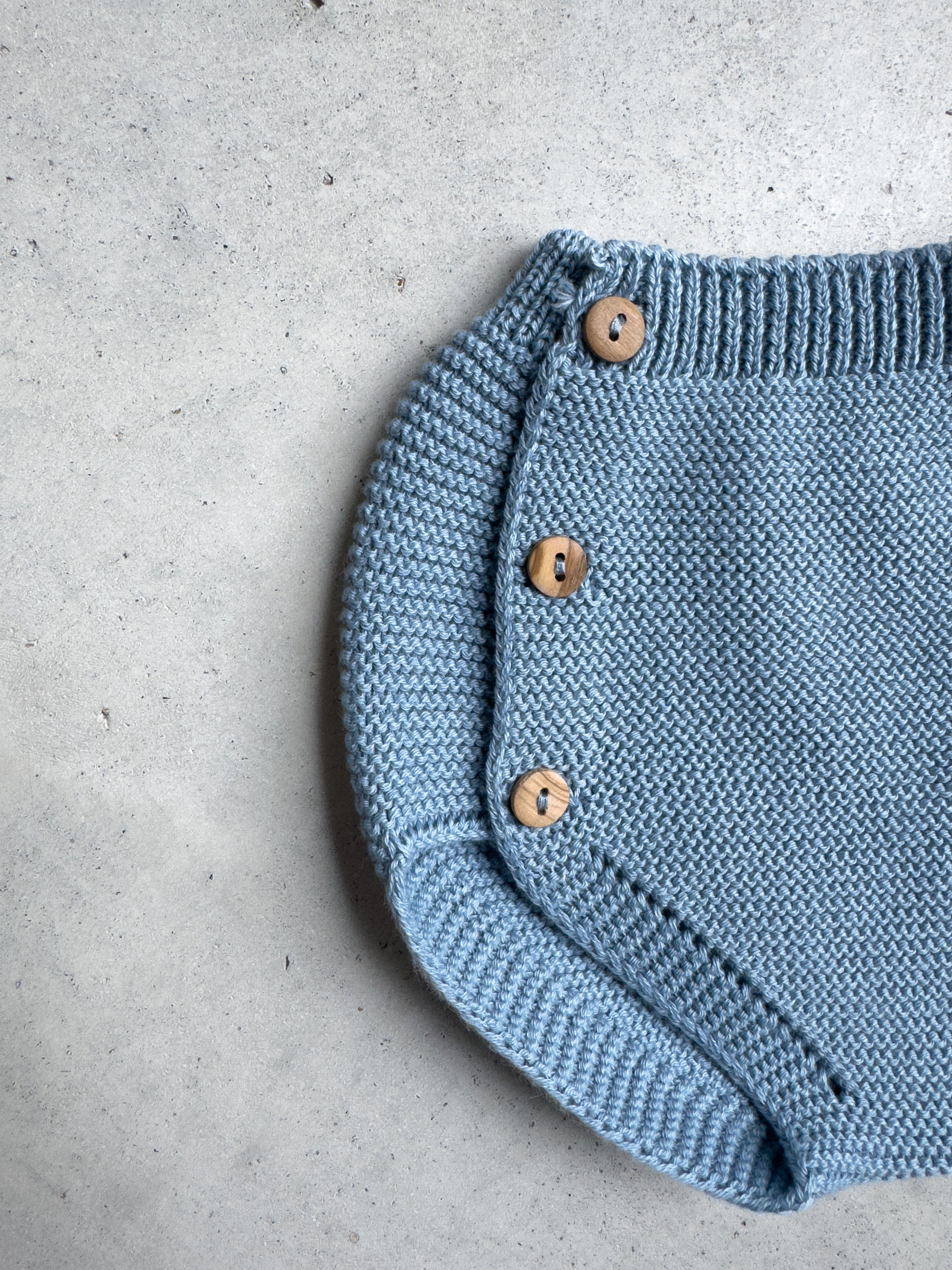 Baby Cotton Knitting Bottoms with Buttons