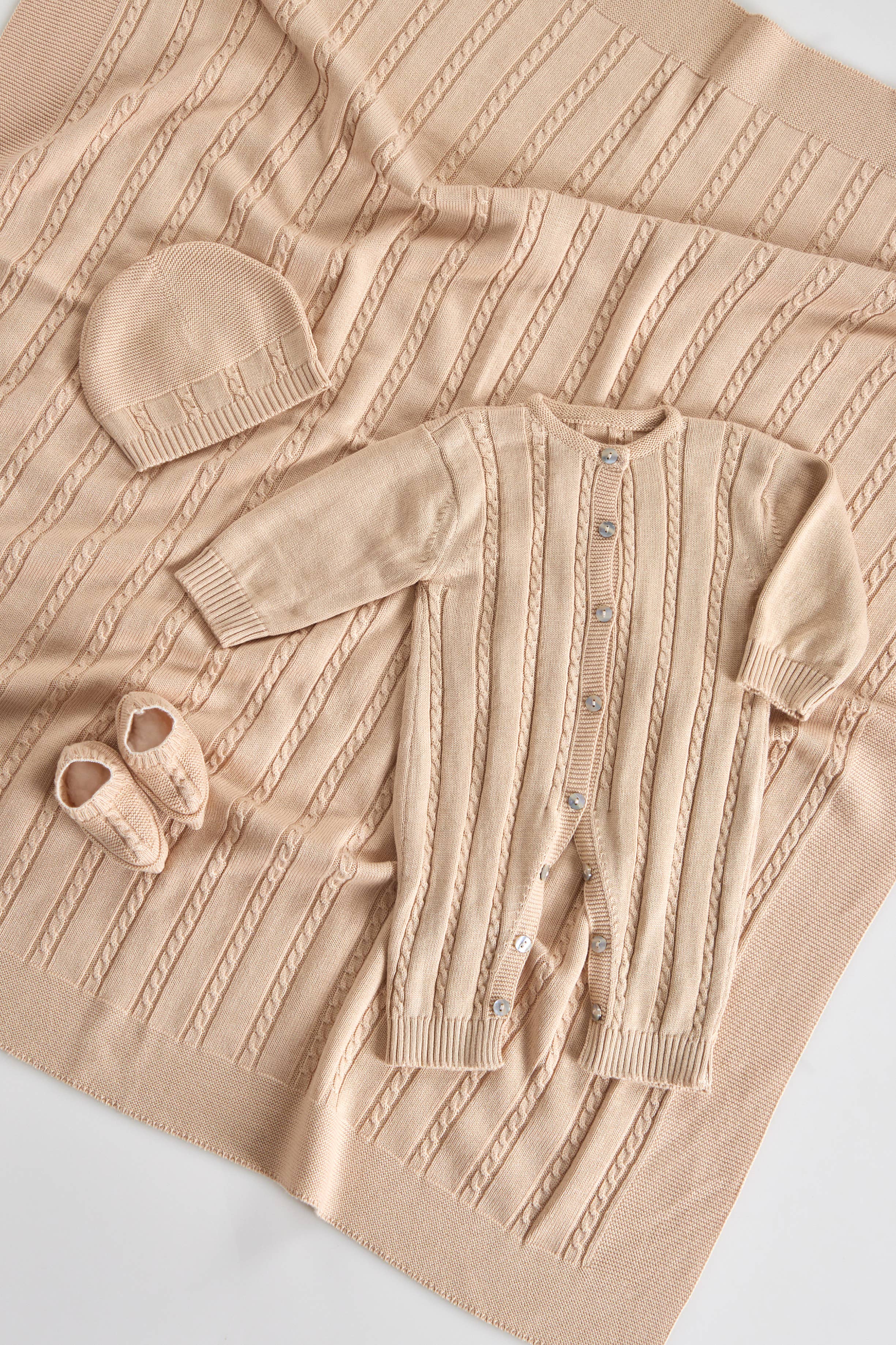 4 Pieces Baby Cotton Modal Maternity Knitting Set