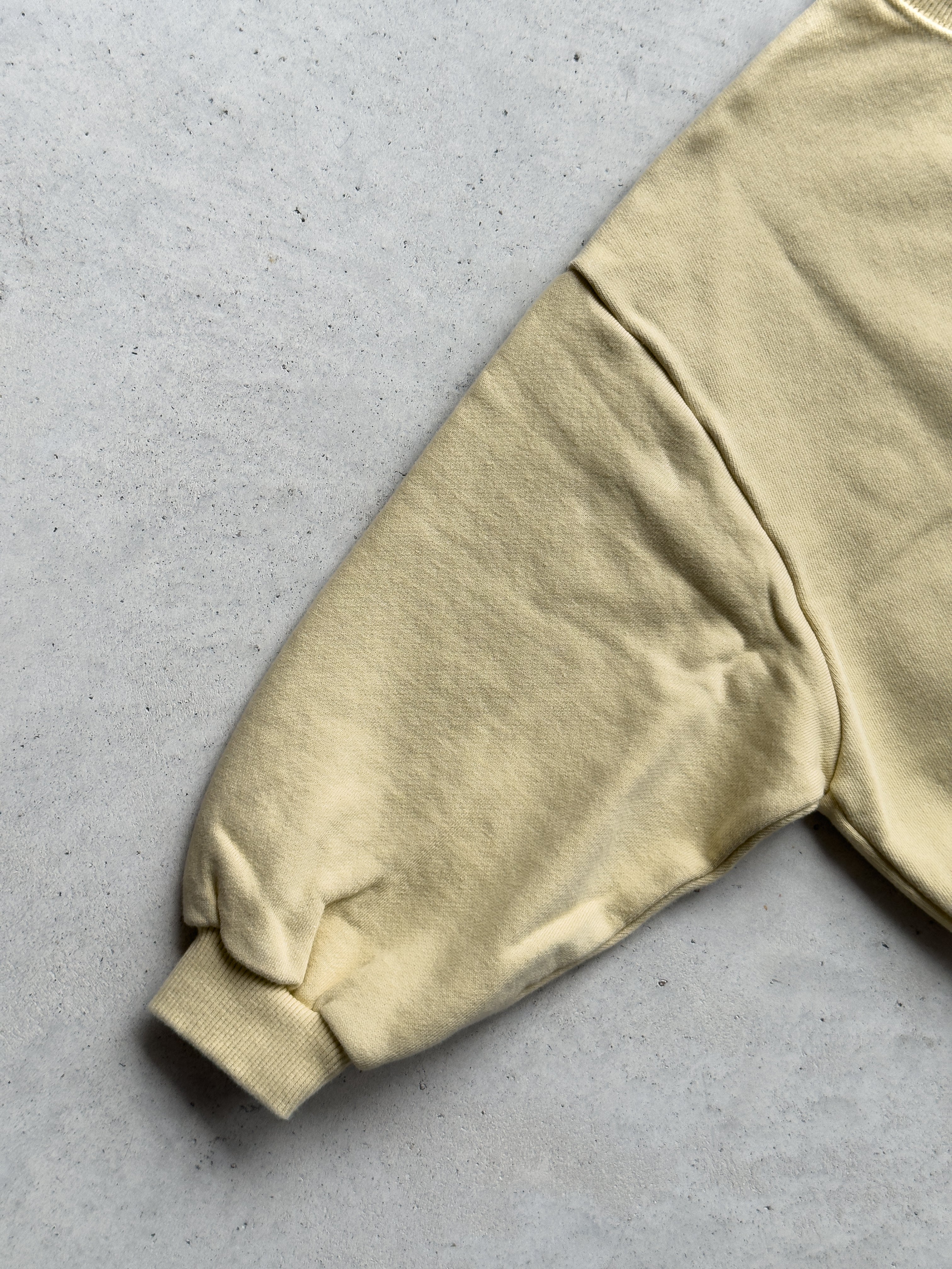 Cheese Sweatshirt In Butter Color