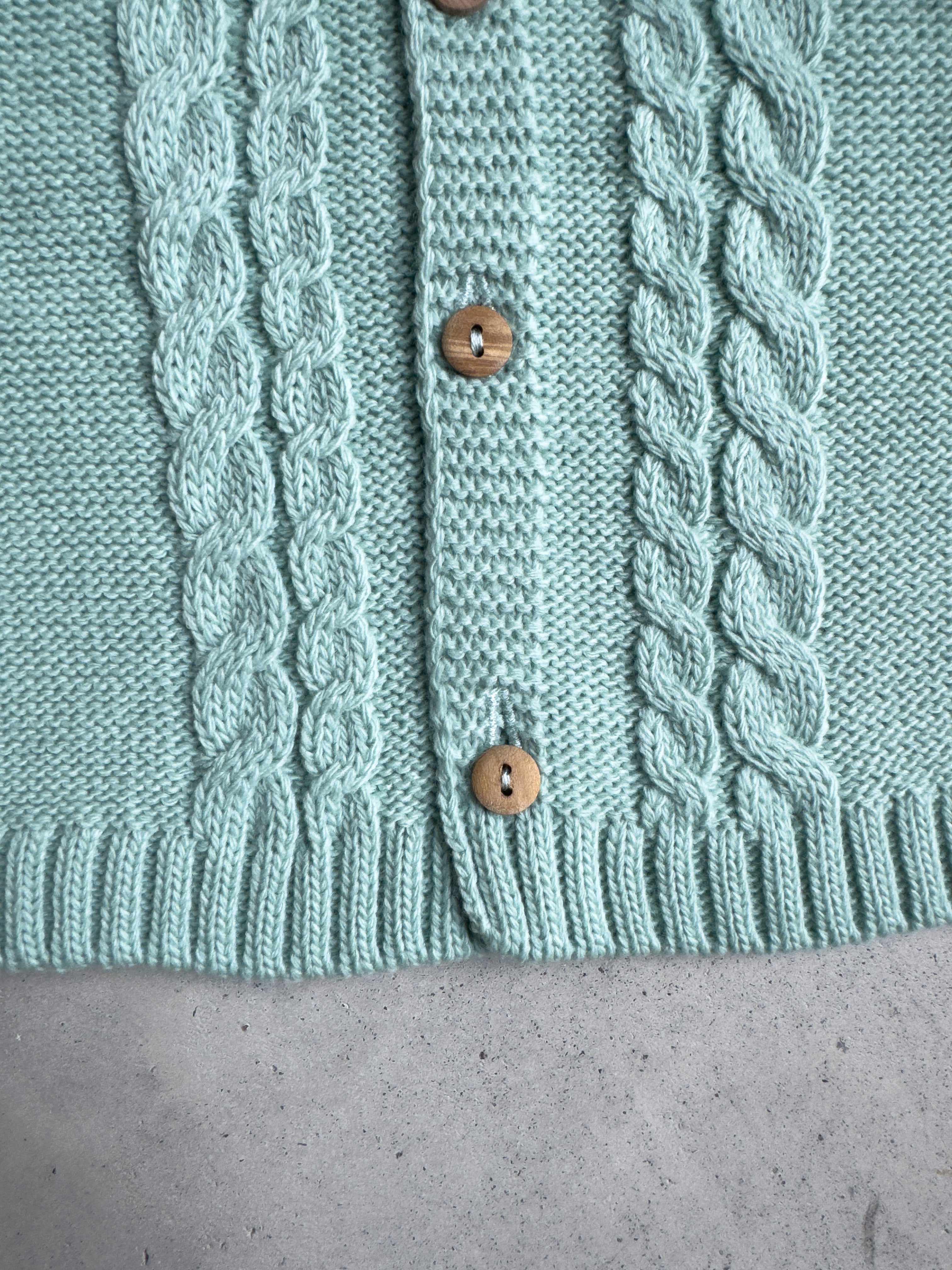 Baby Knitting Braid Jacket Every.body Selected