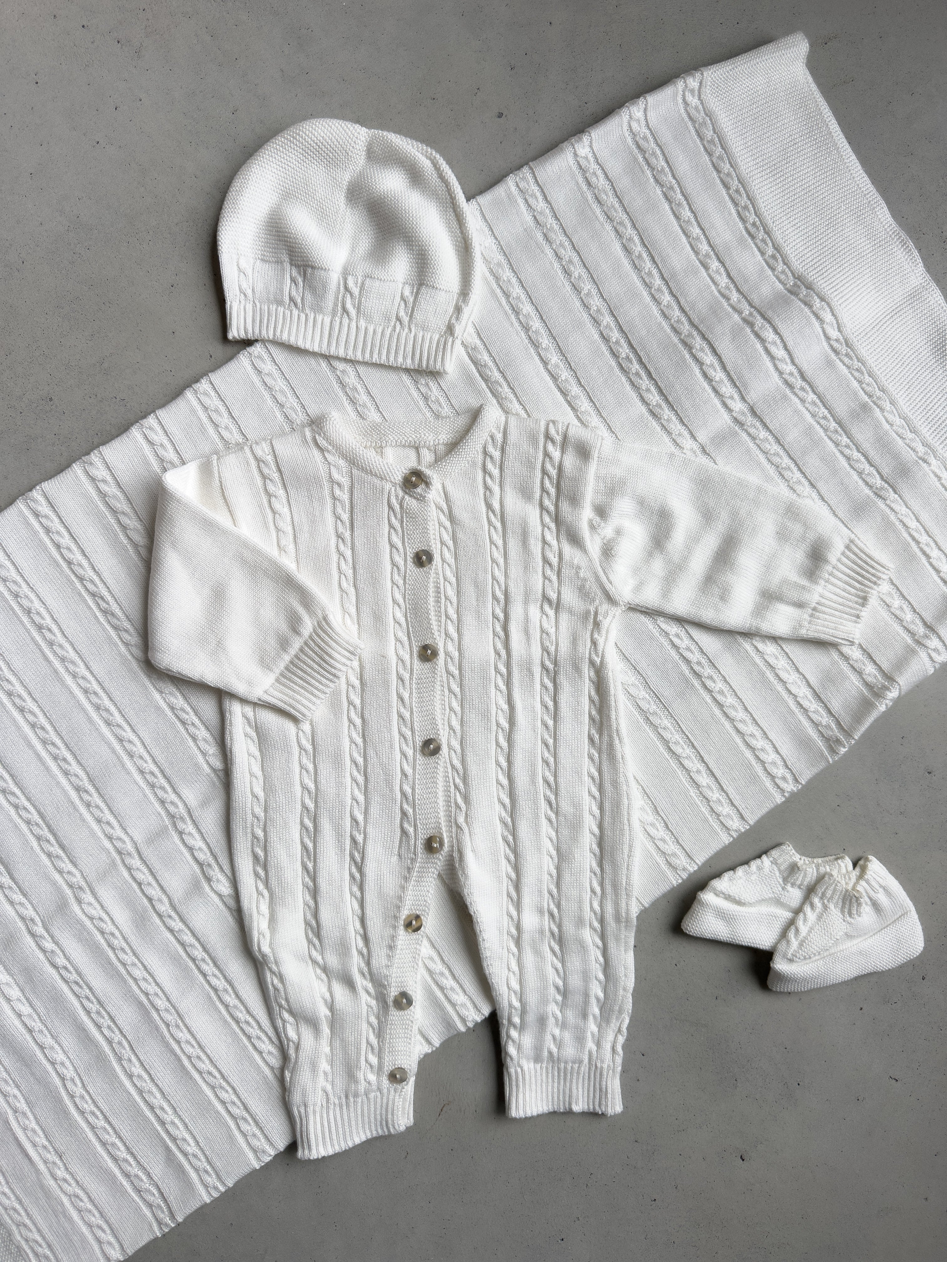 4 Pieces Baby Cotton Modal Maternity Knitting Set