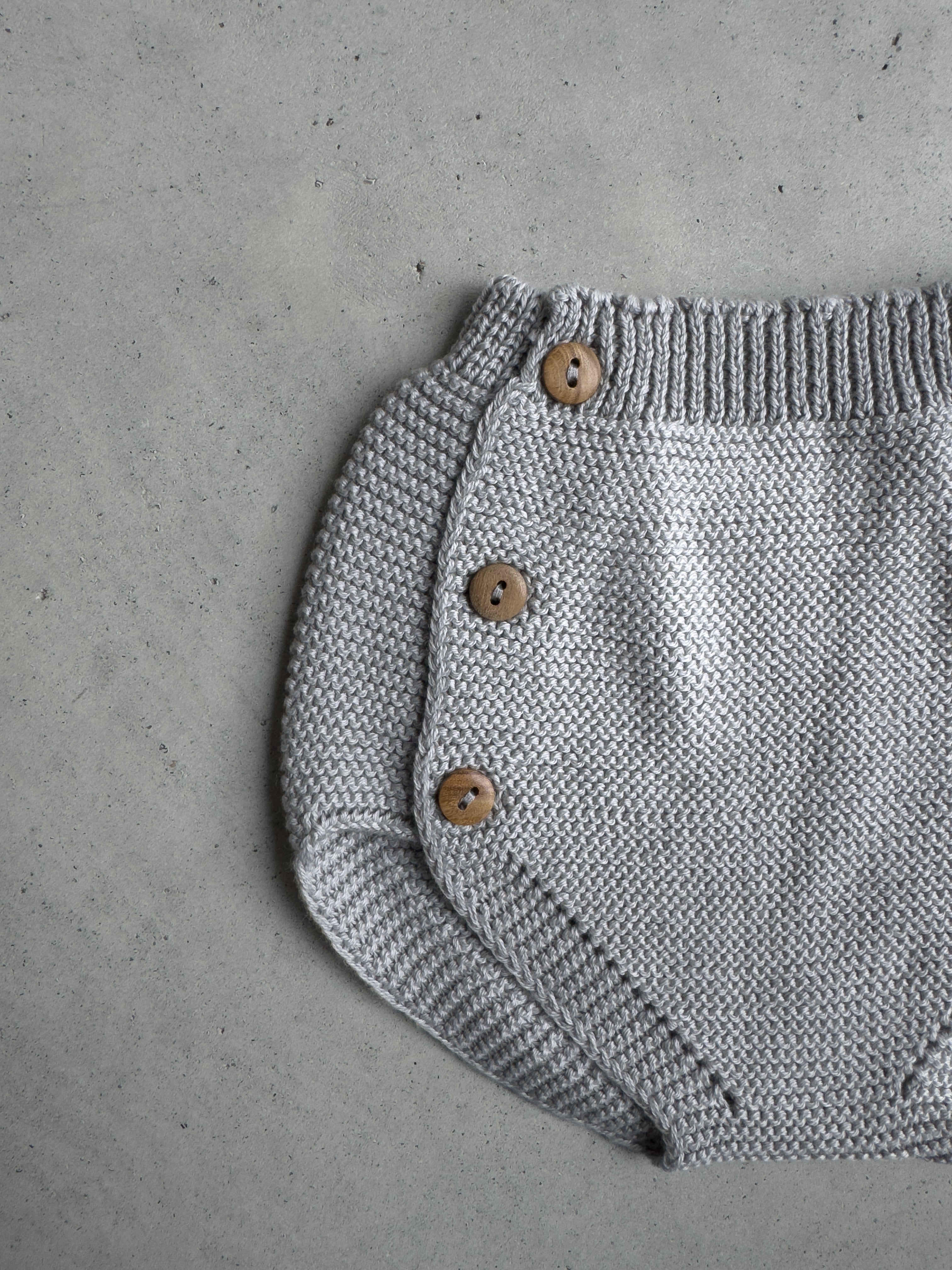 Baby Cotton Knitting Bottoms with Buttons