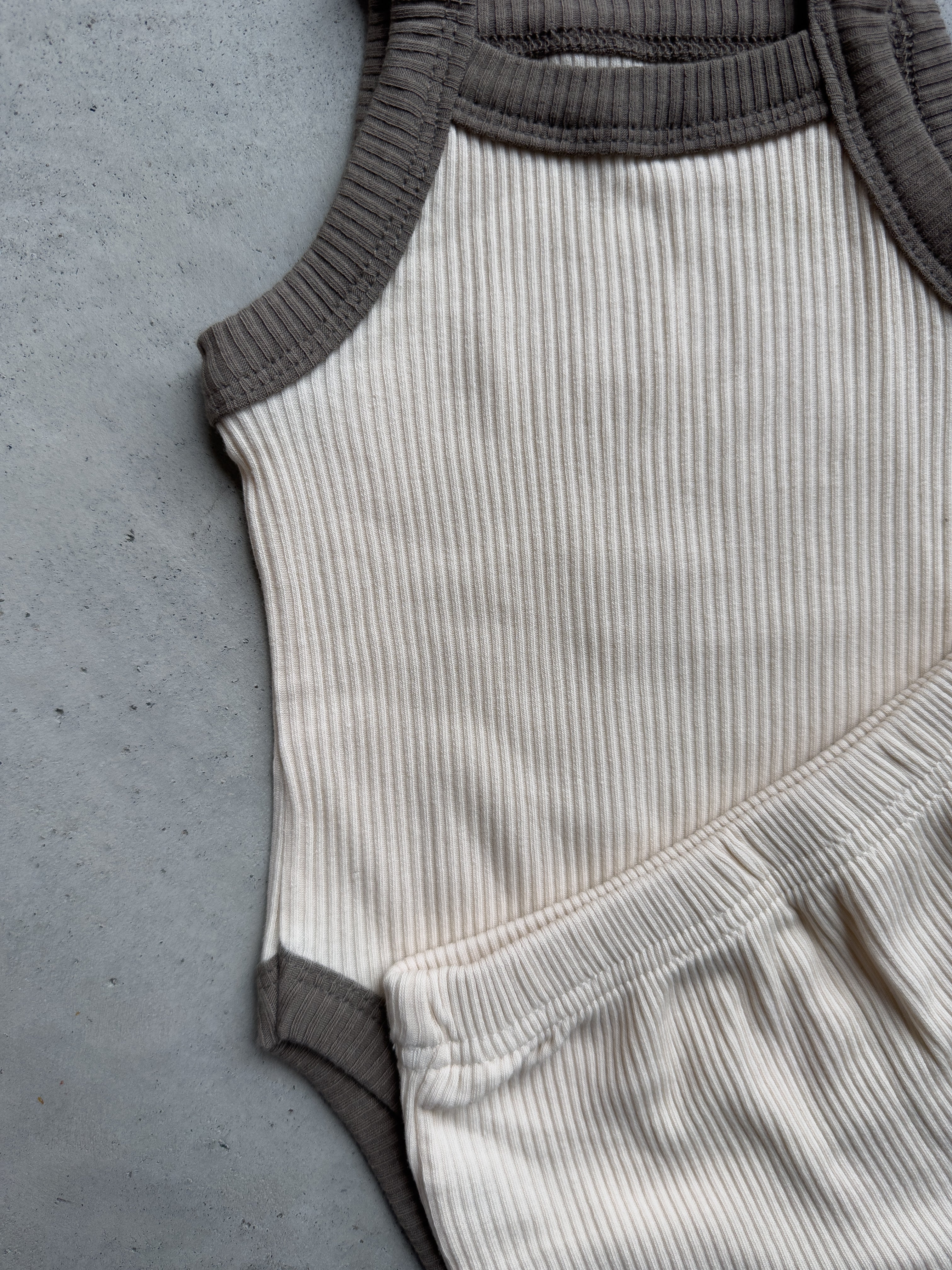 “The Baby Set” Summer Color Bodysuit + Bottom