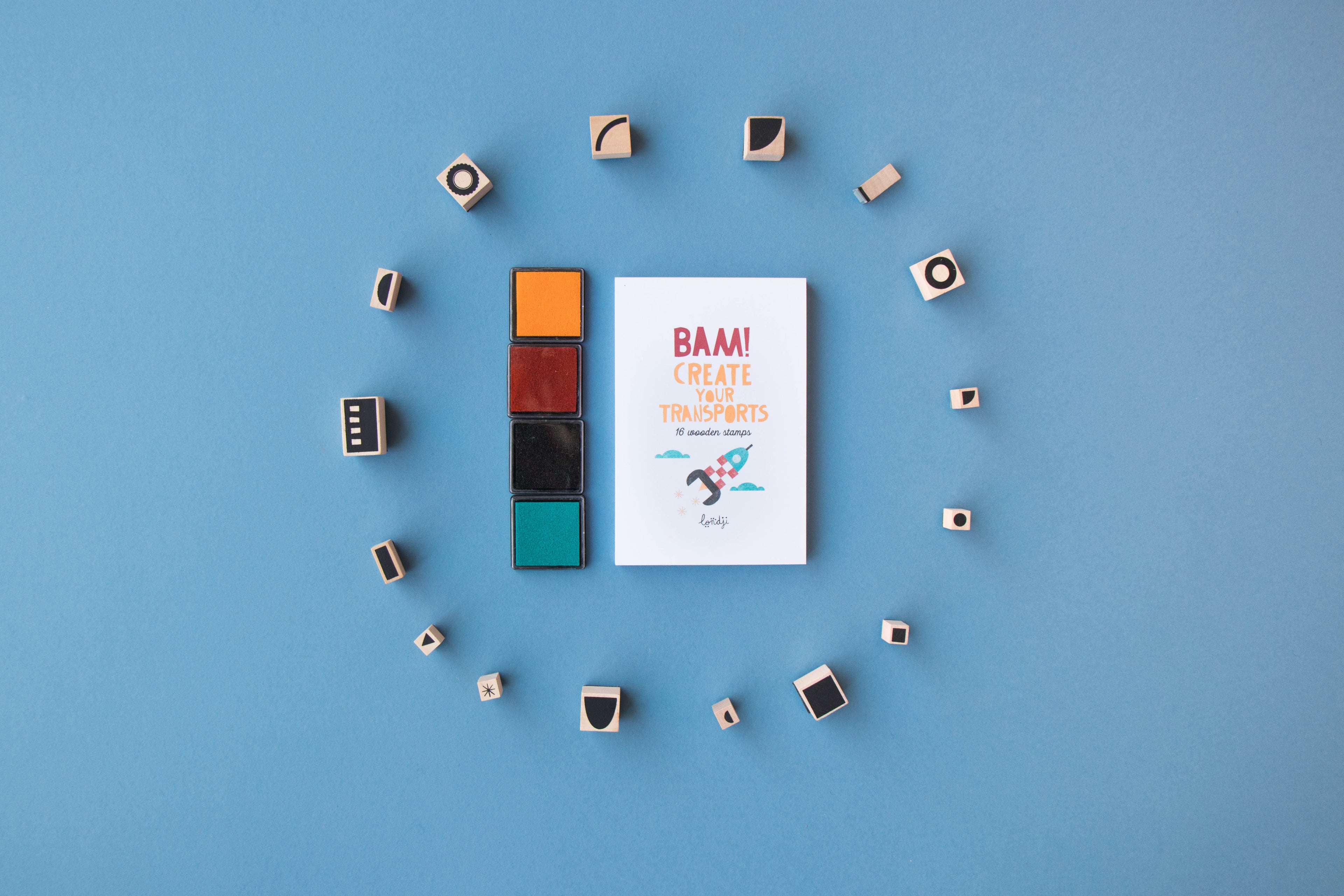 BAM! TRANSPORTS Board Game Londji