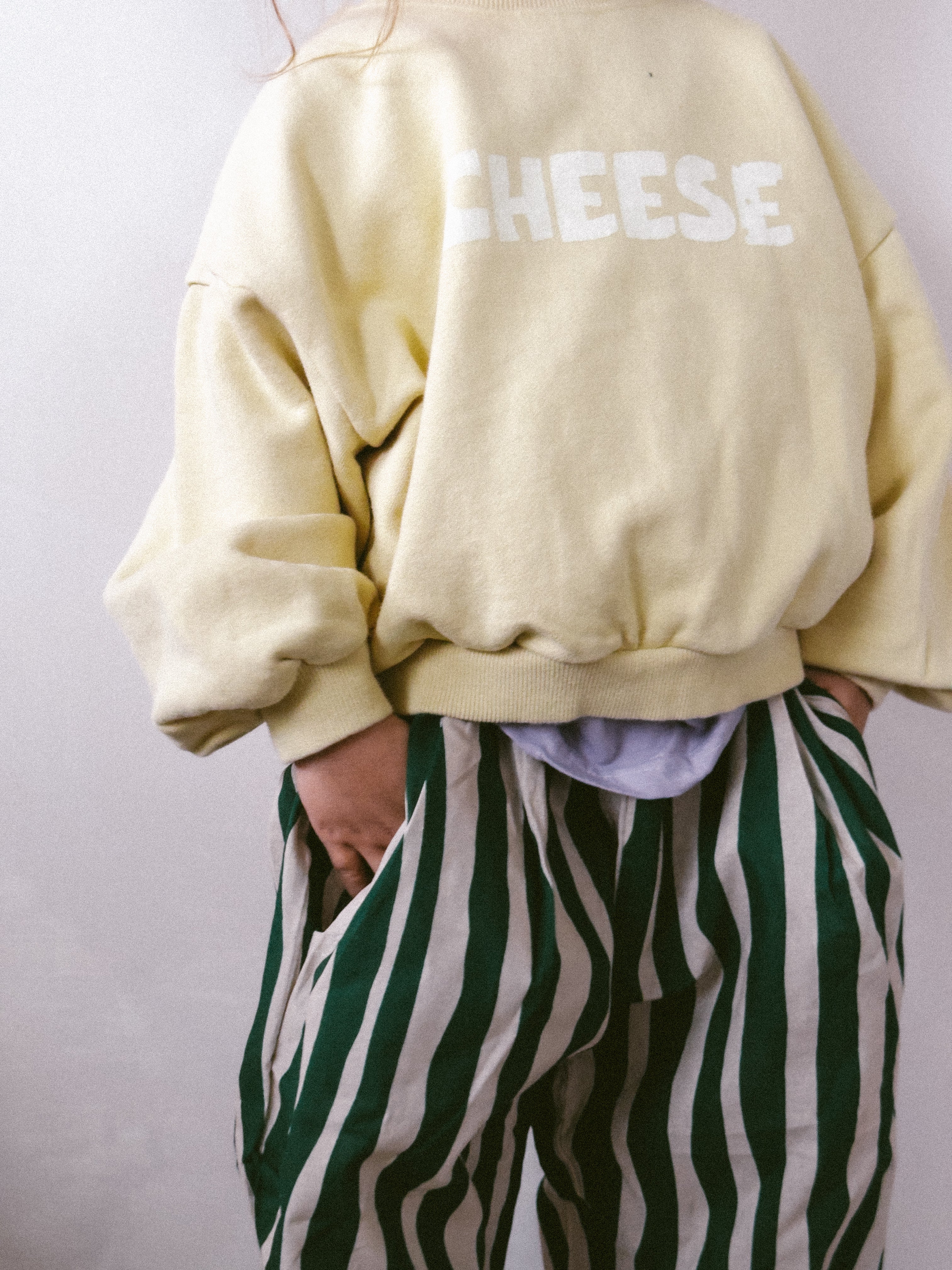 Cheese Sweatshirt In Butter Color