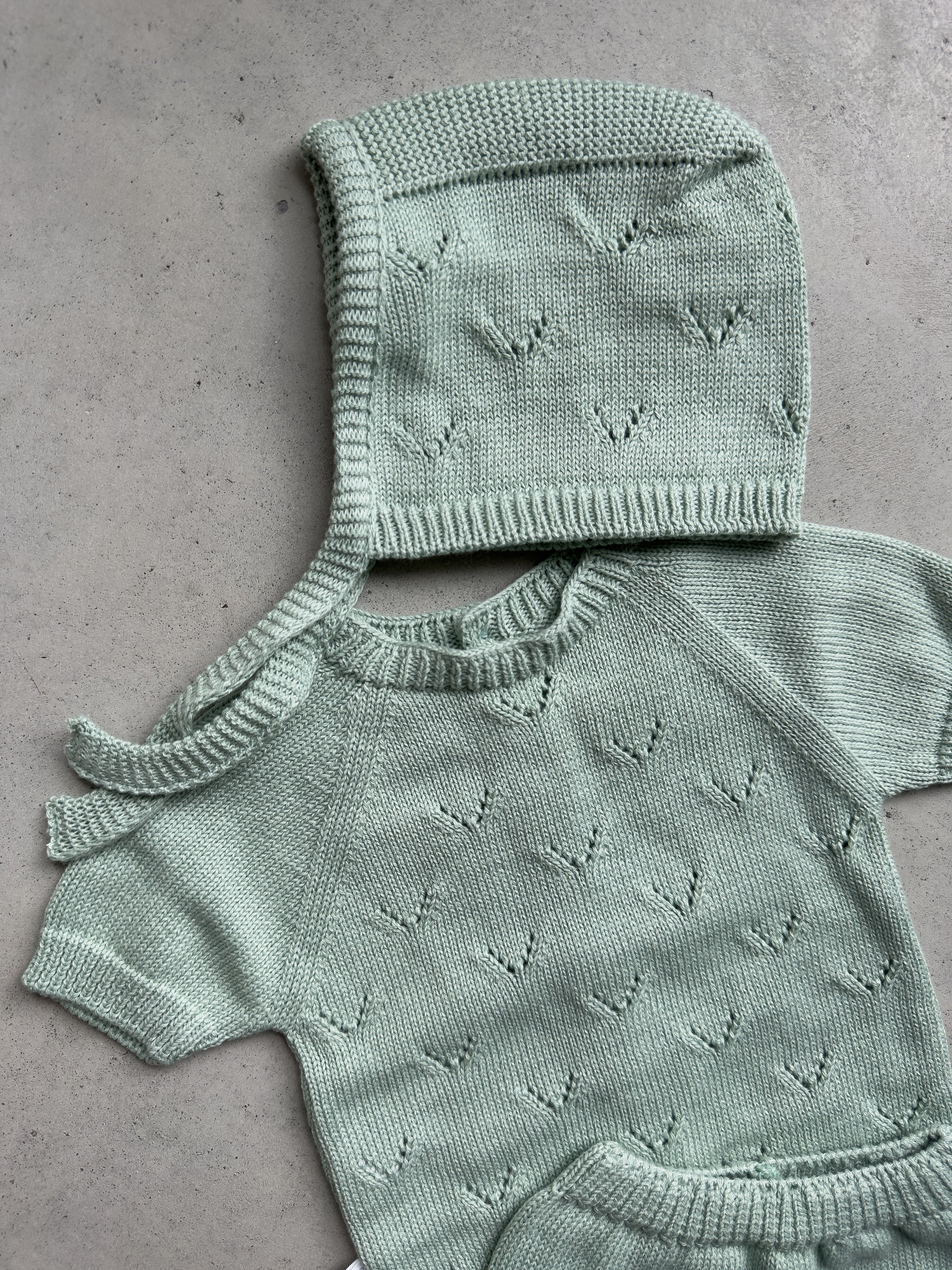 Soft Cotton 3-Piece Knit Set Every.body Selected