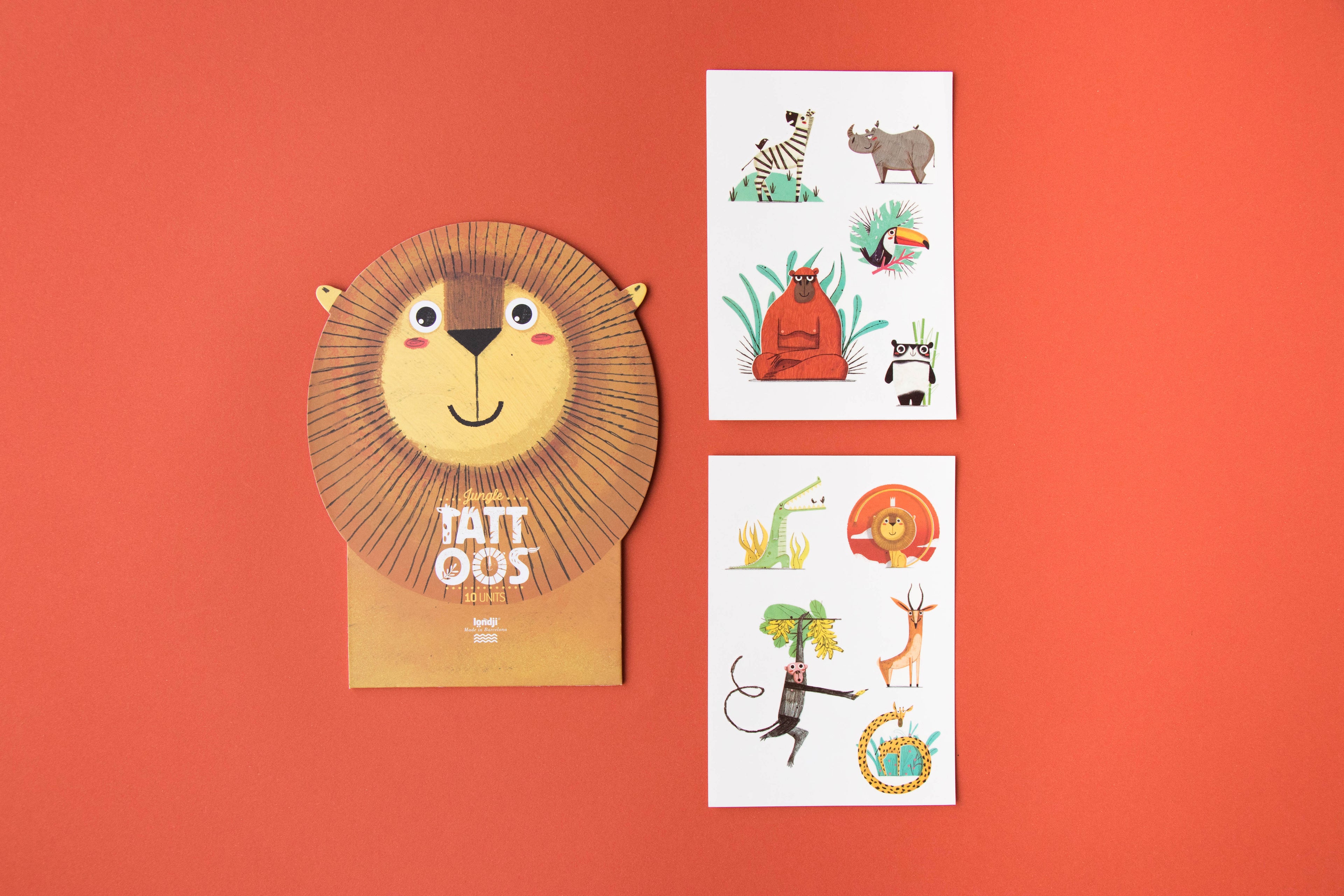 Tatoeages Jungle • Jurassic • Eenhoorn • Zomersets