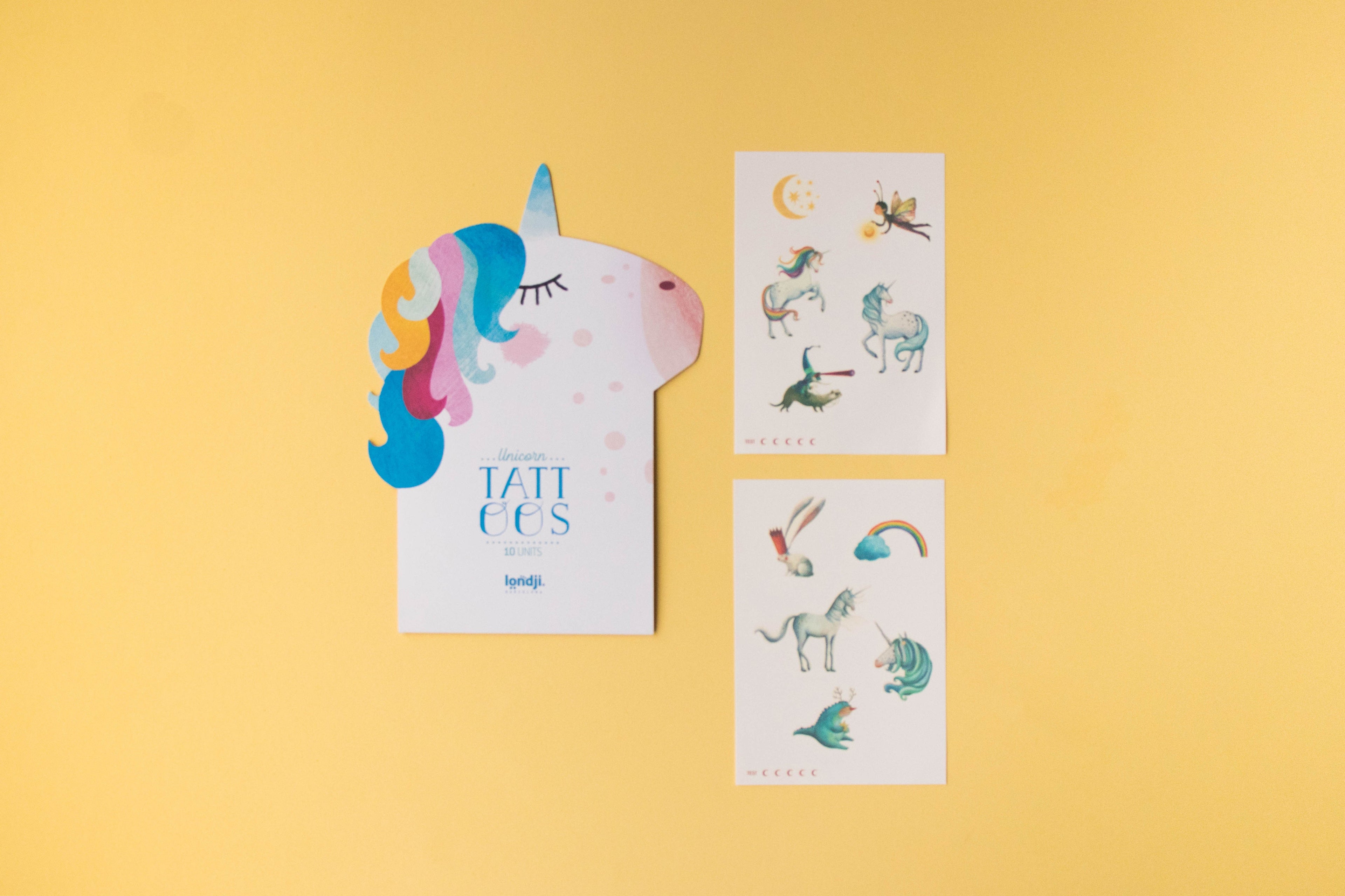 Tattoos Jungle • Jurassic • Unicorn • Summer sets Londji