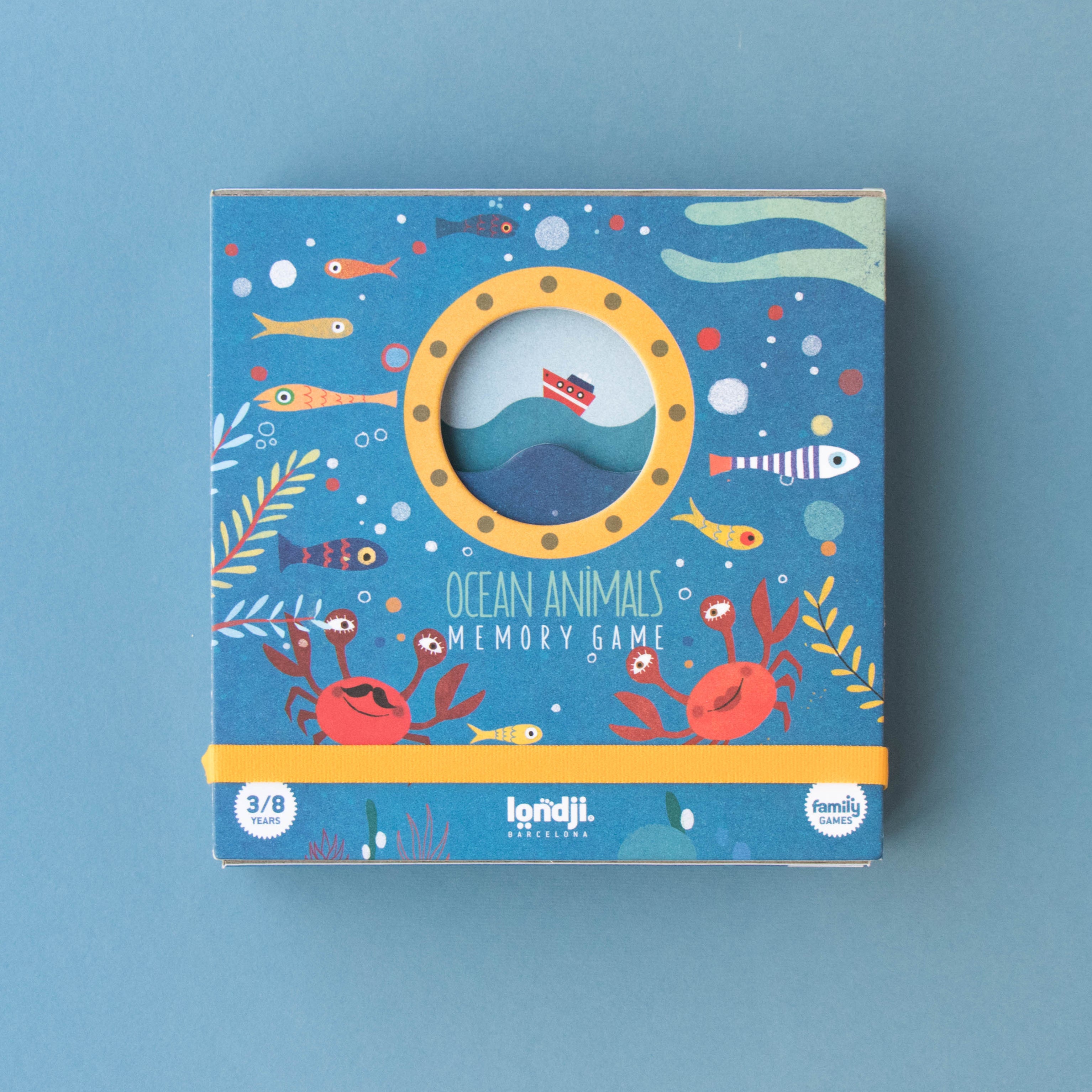 Ocean Animals Memo Board Game Londji