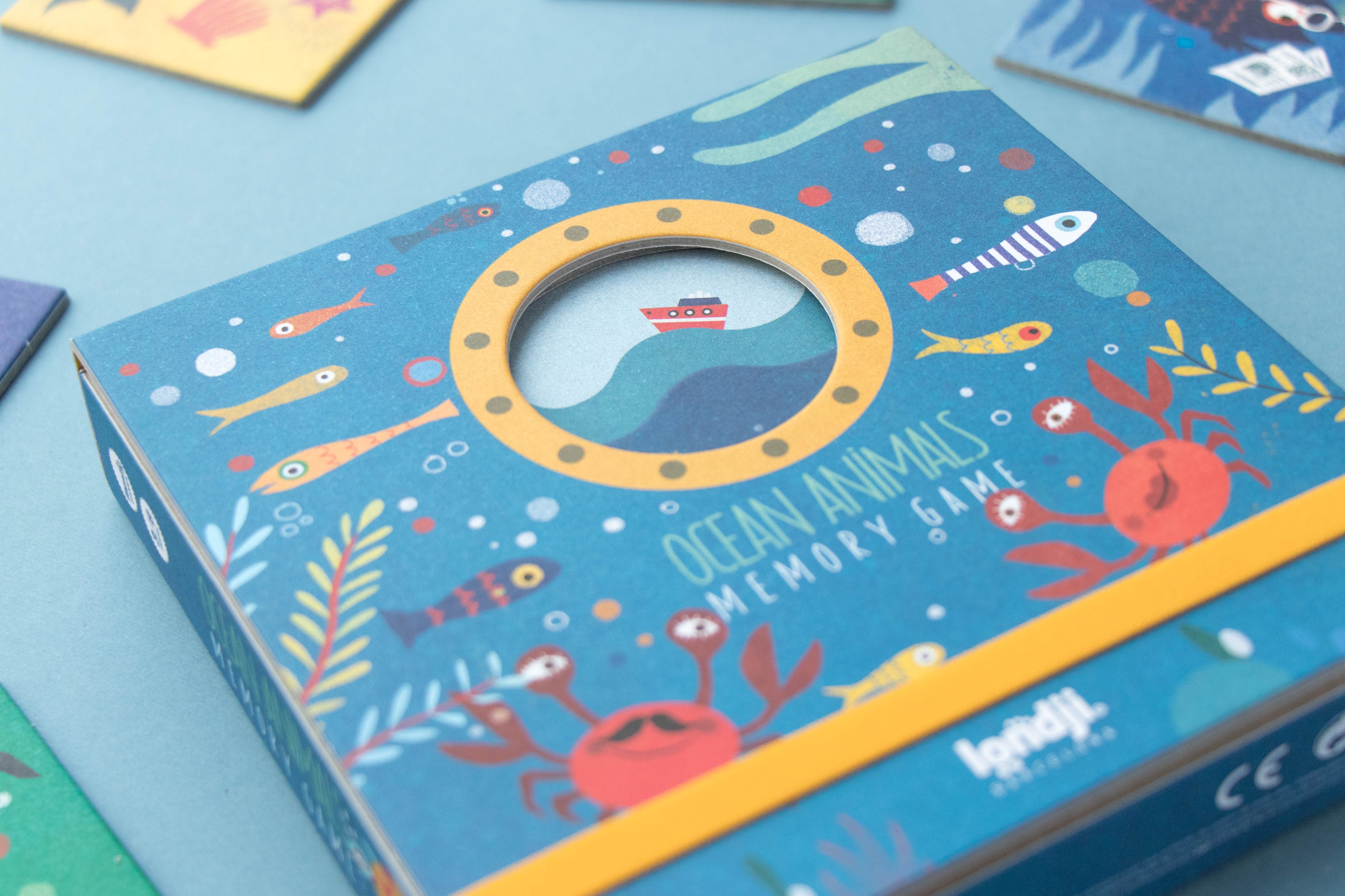 Ocean Animals Memo Board Game Londji