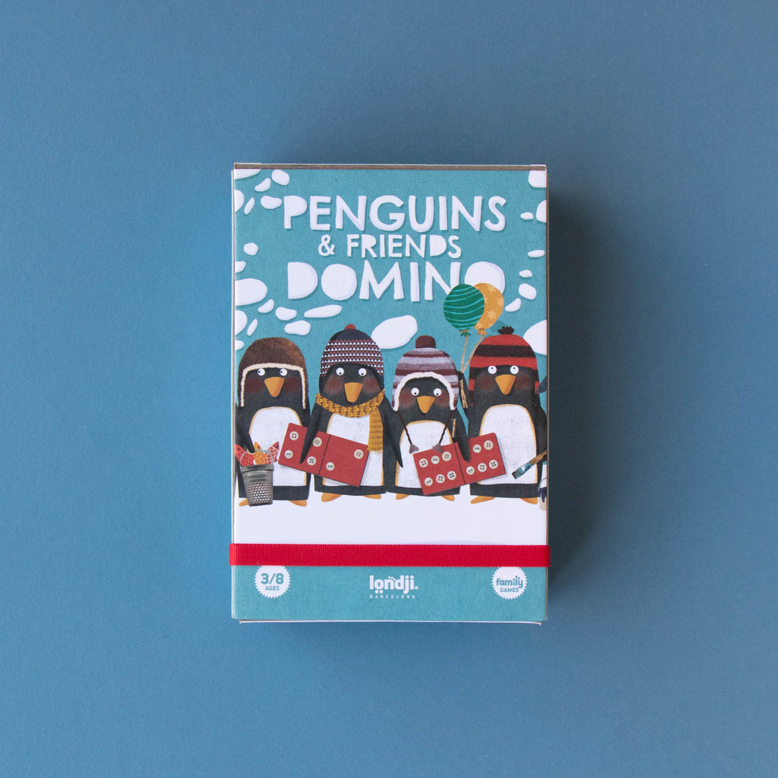 Penguins and Friends Domino Bordspel