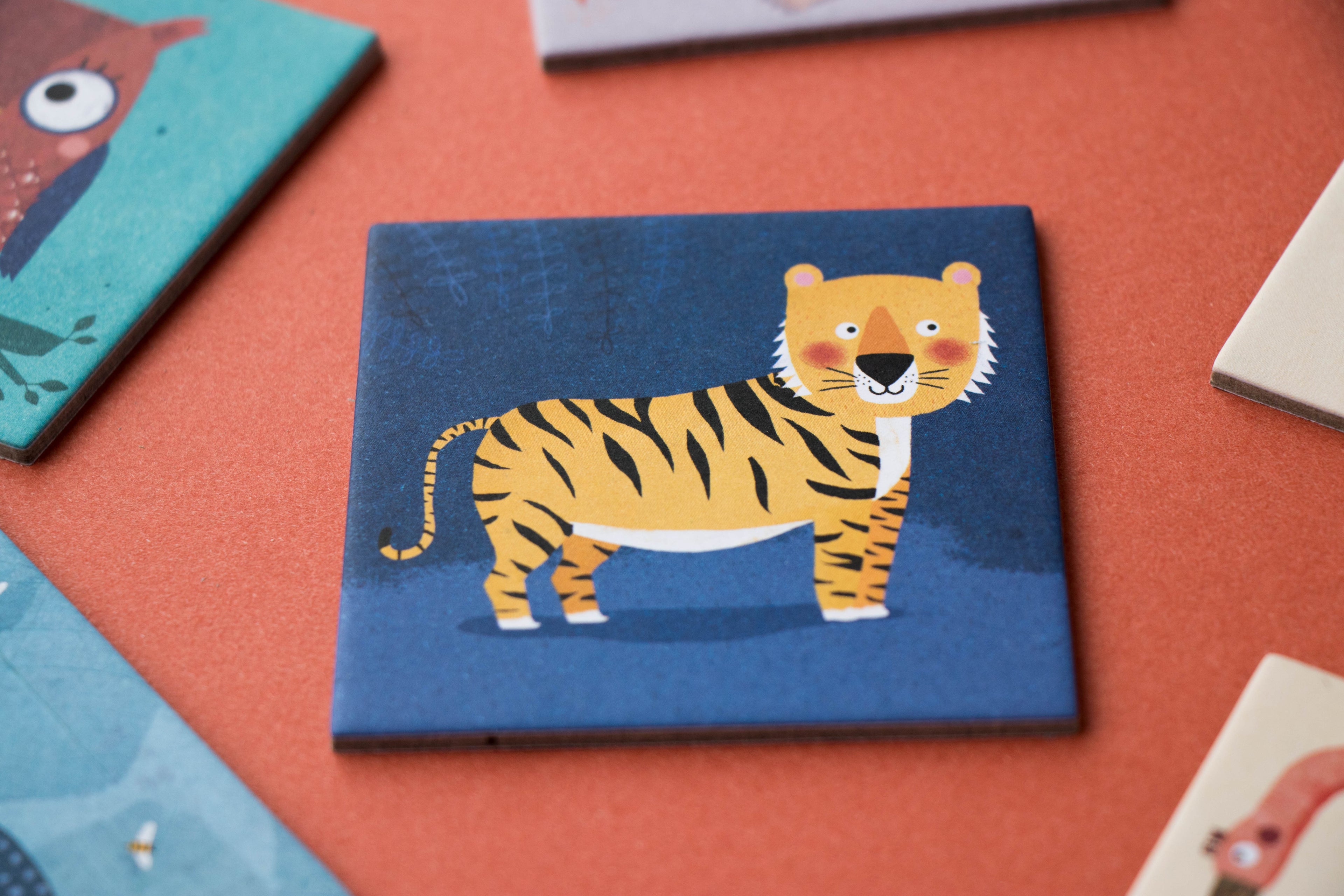 Wilde dieren Memory Bordspel
