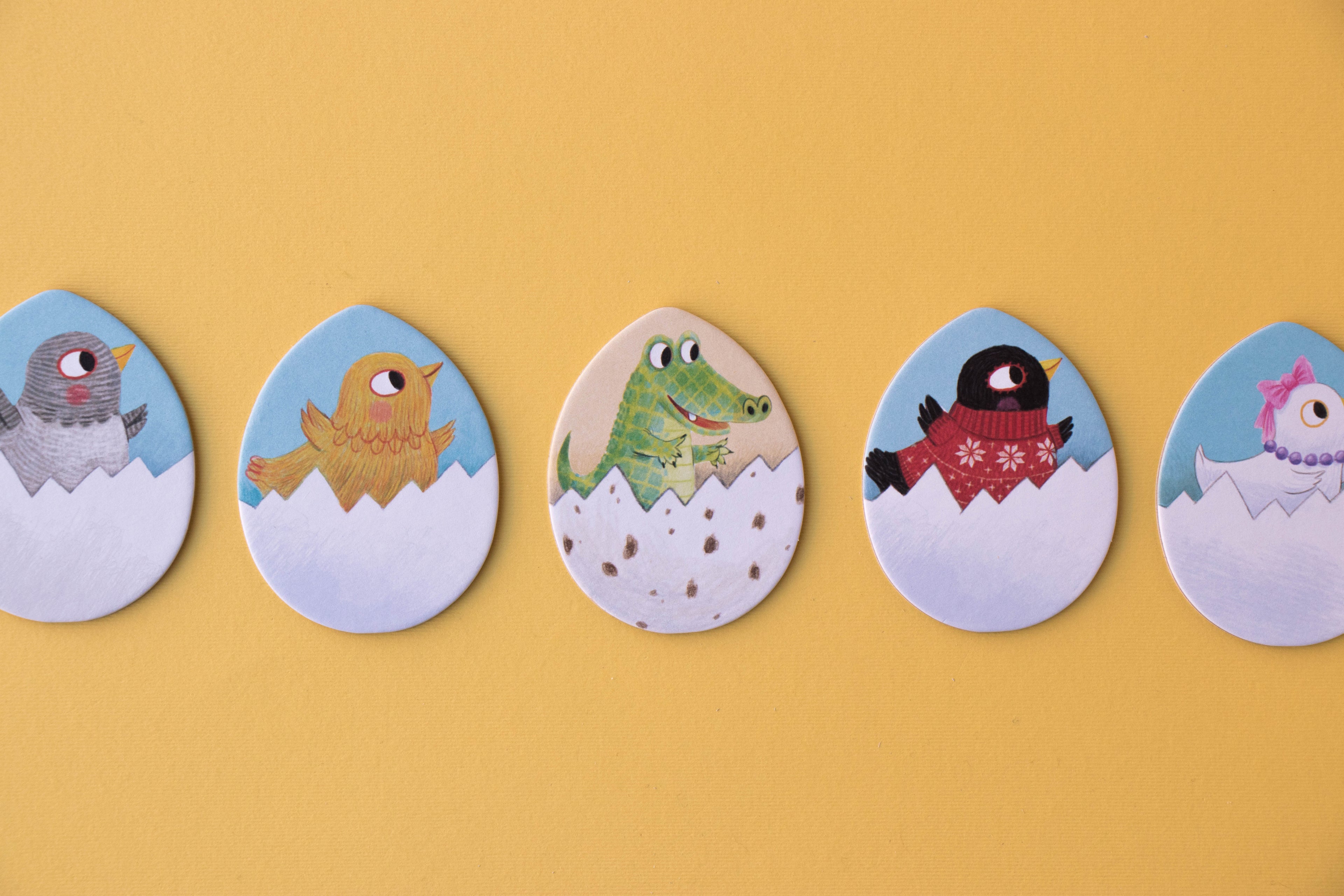 Chicks and chickens memo Board Game Londji