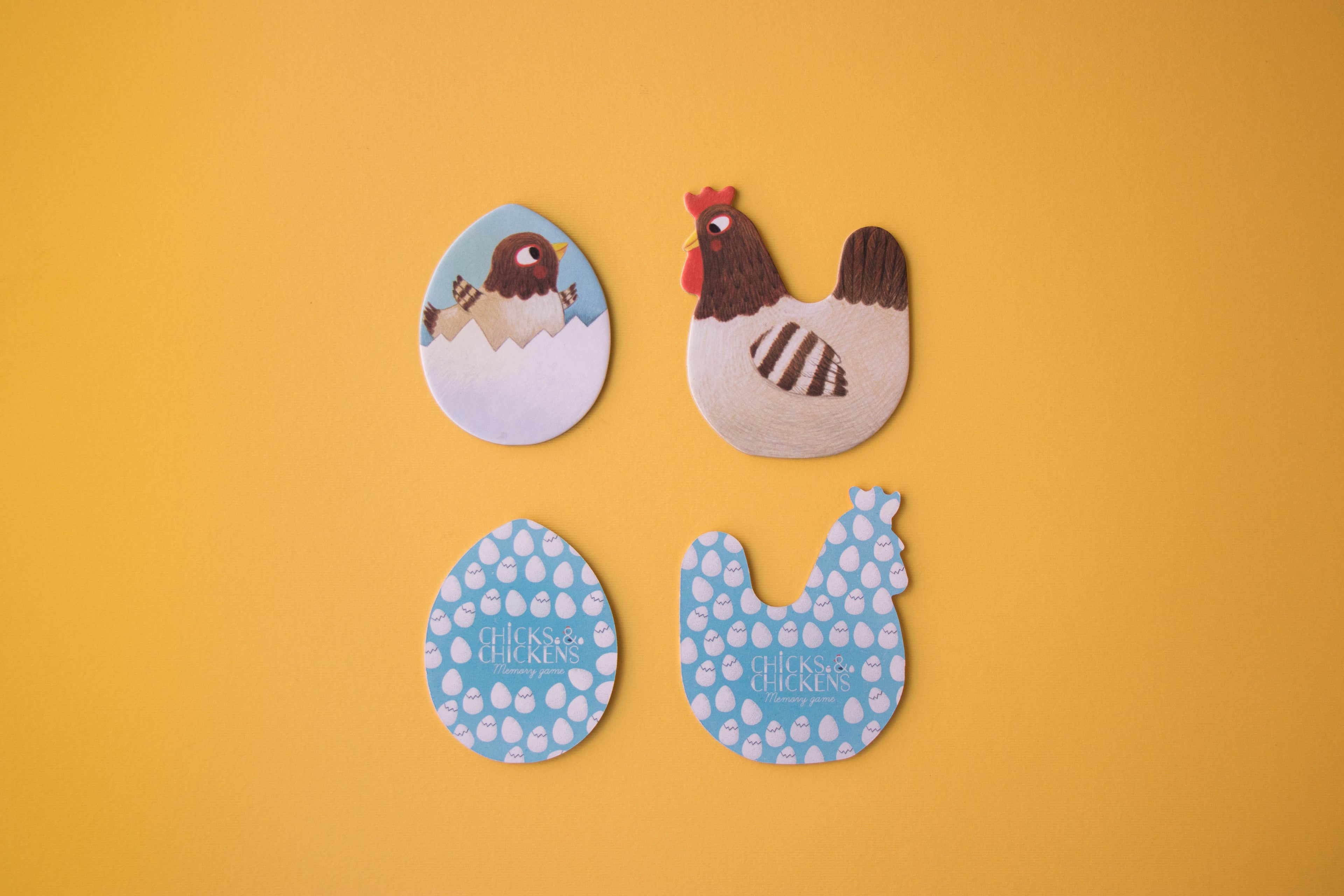 Chicks and chickens memo Board Game Londji