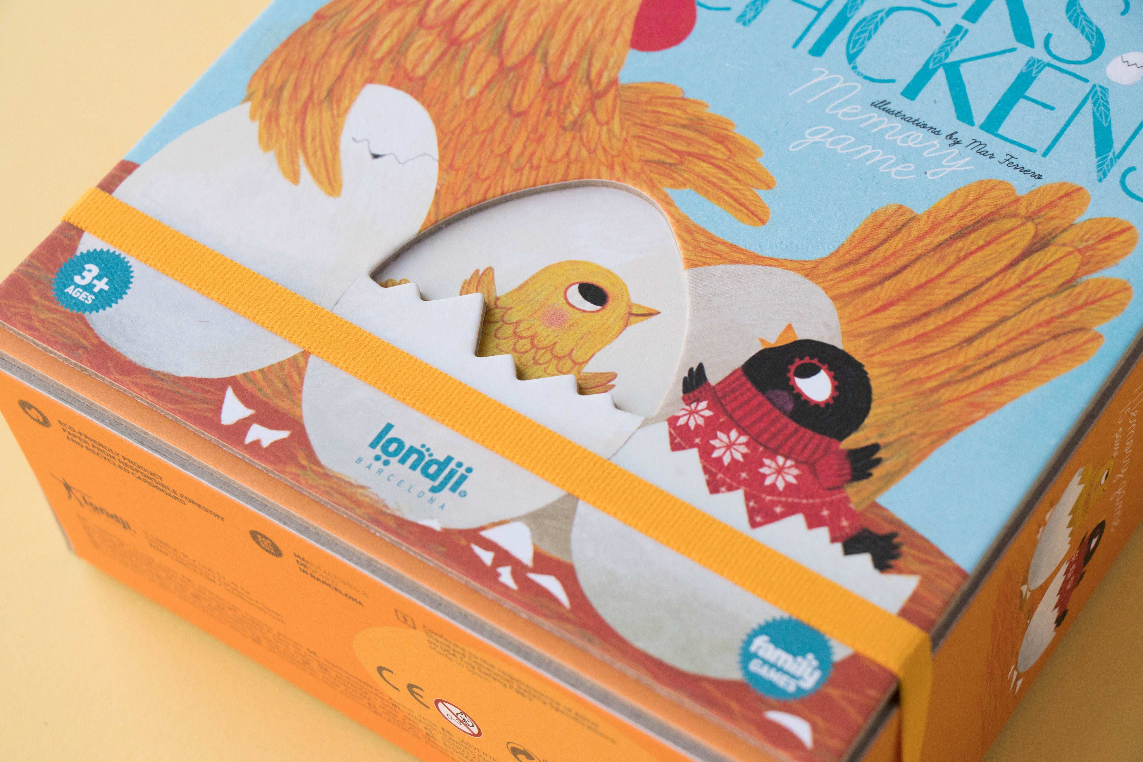 Chicks and chickens memo Board Game Londji