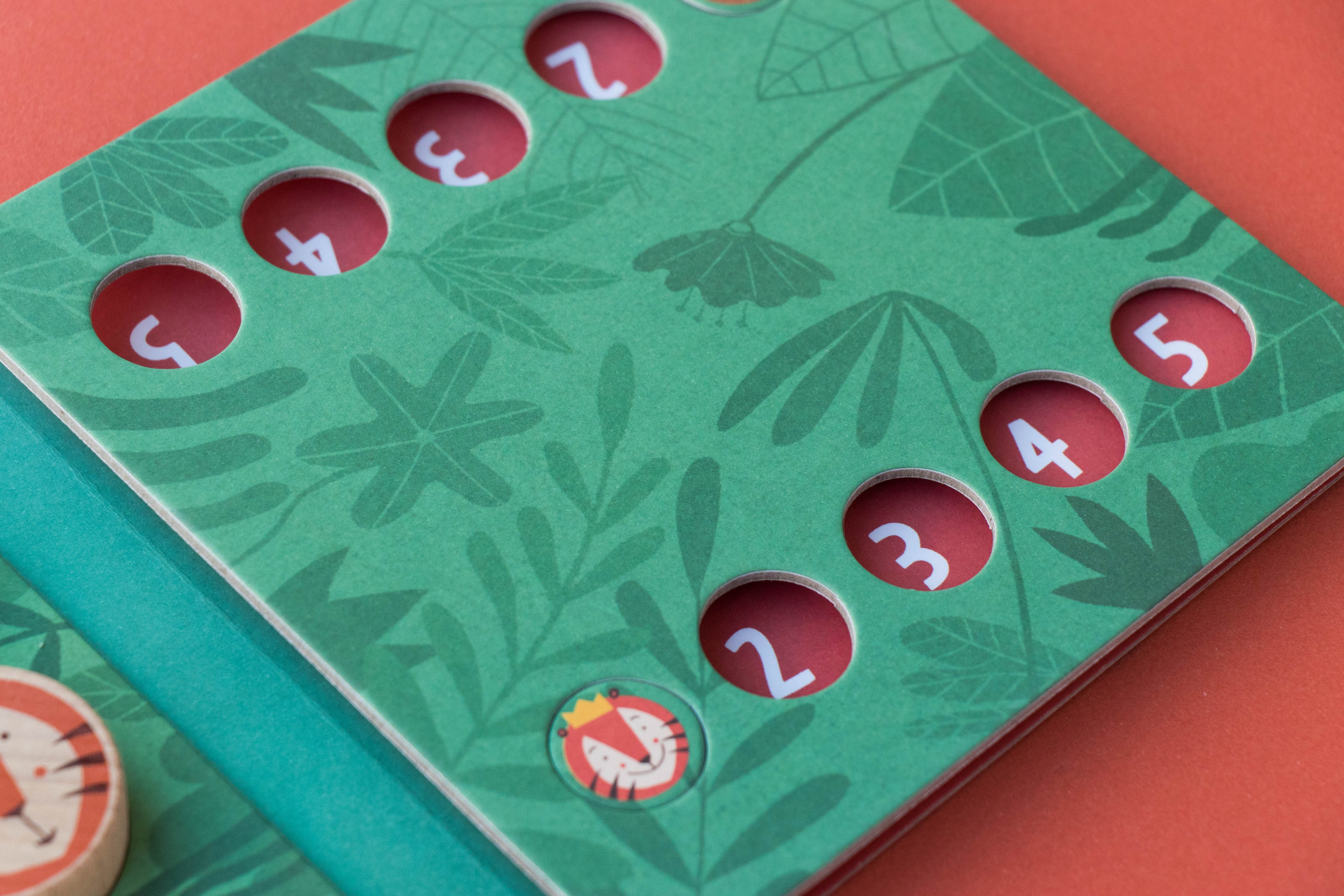 Lion and tiger tic tac toe Board Game Londji