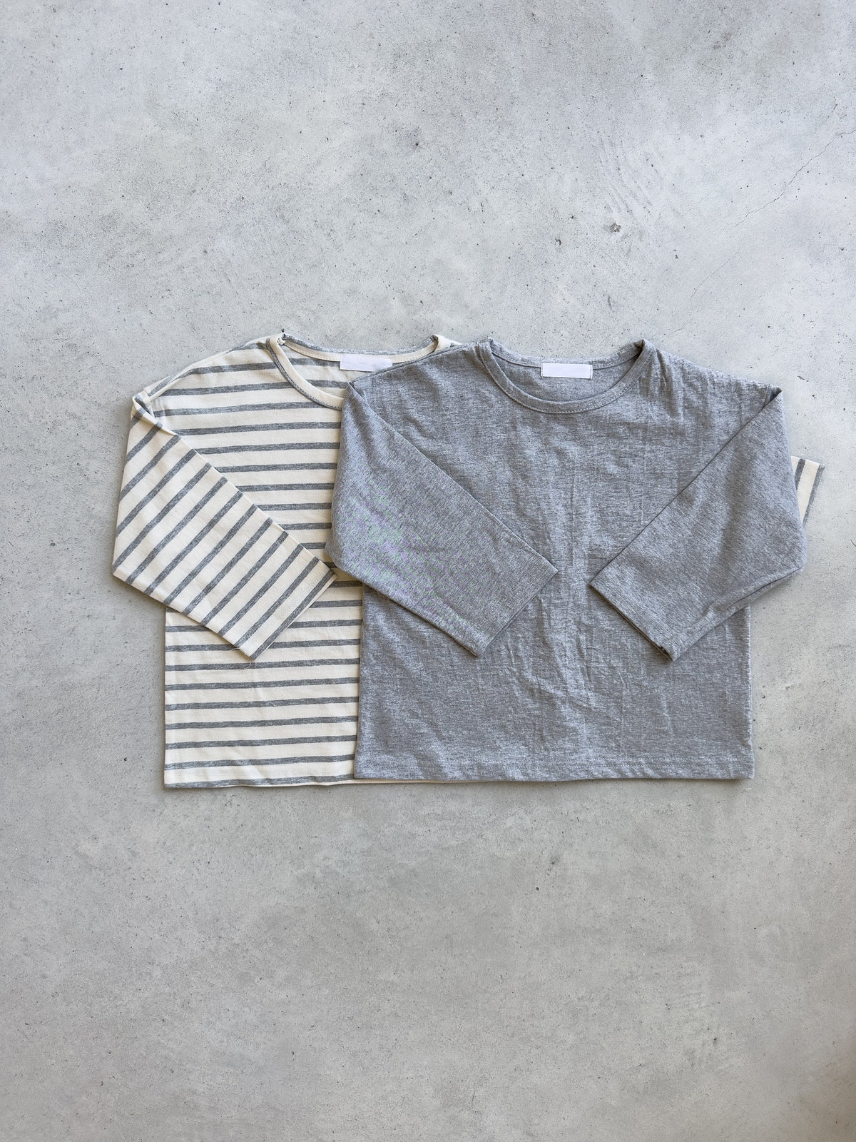 Together Set - Longsleeve Tee Solid & Striped Every.body Selected