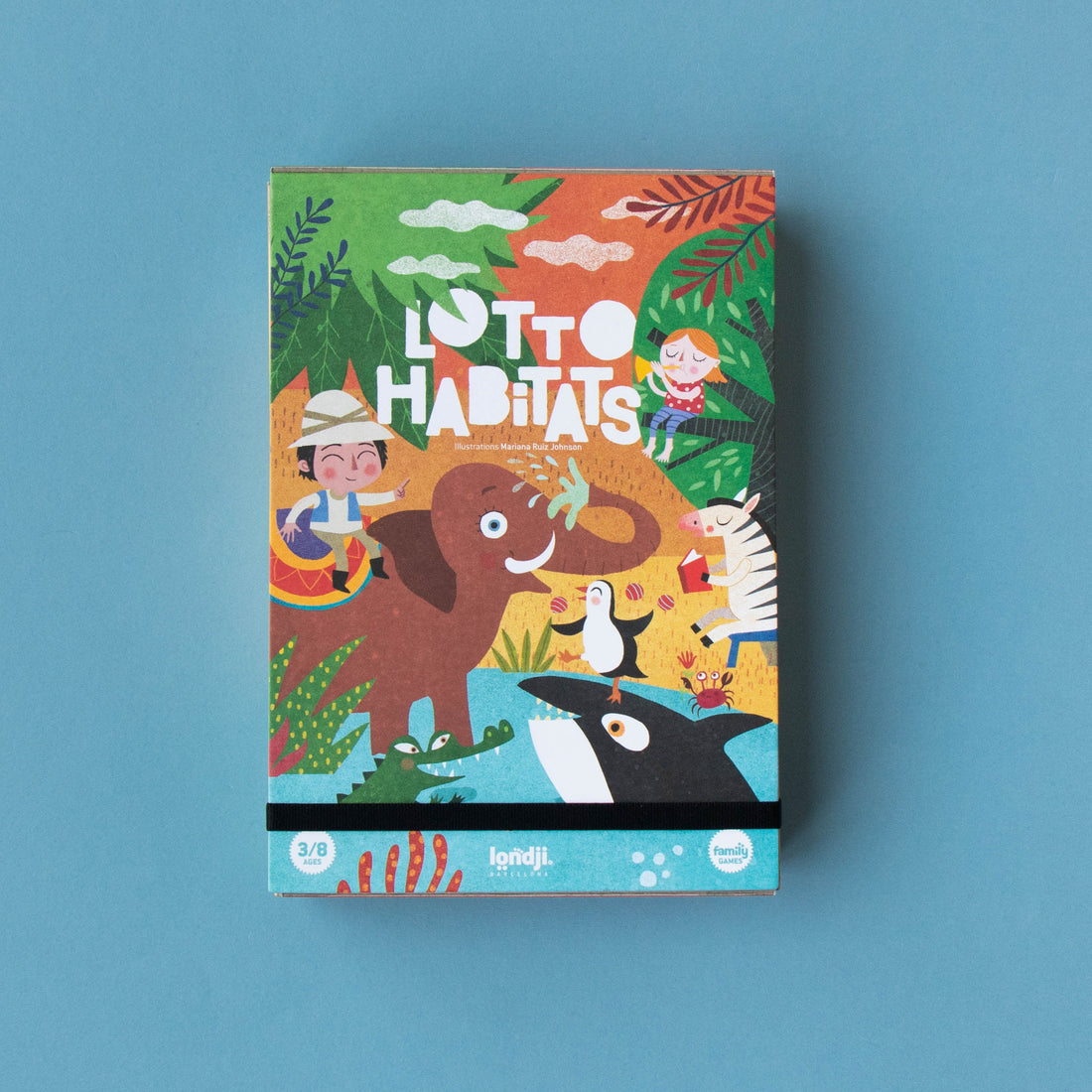 Animal Habitat Lotto Bordspel