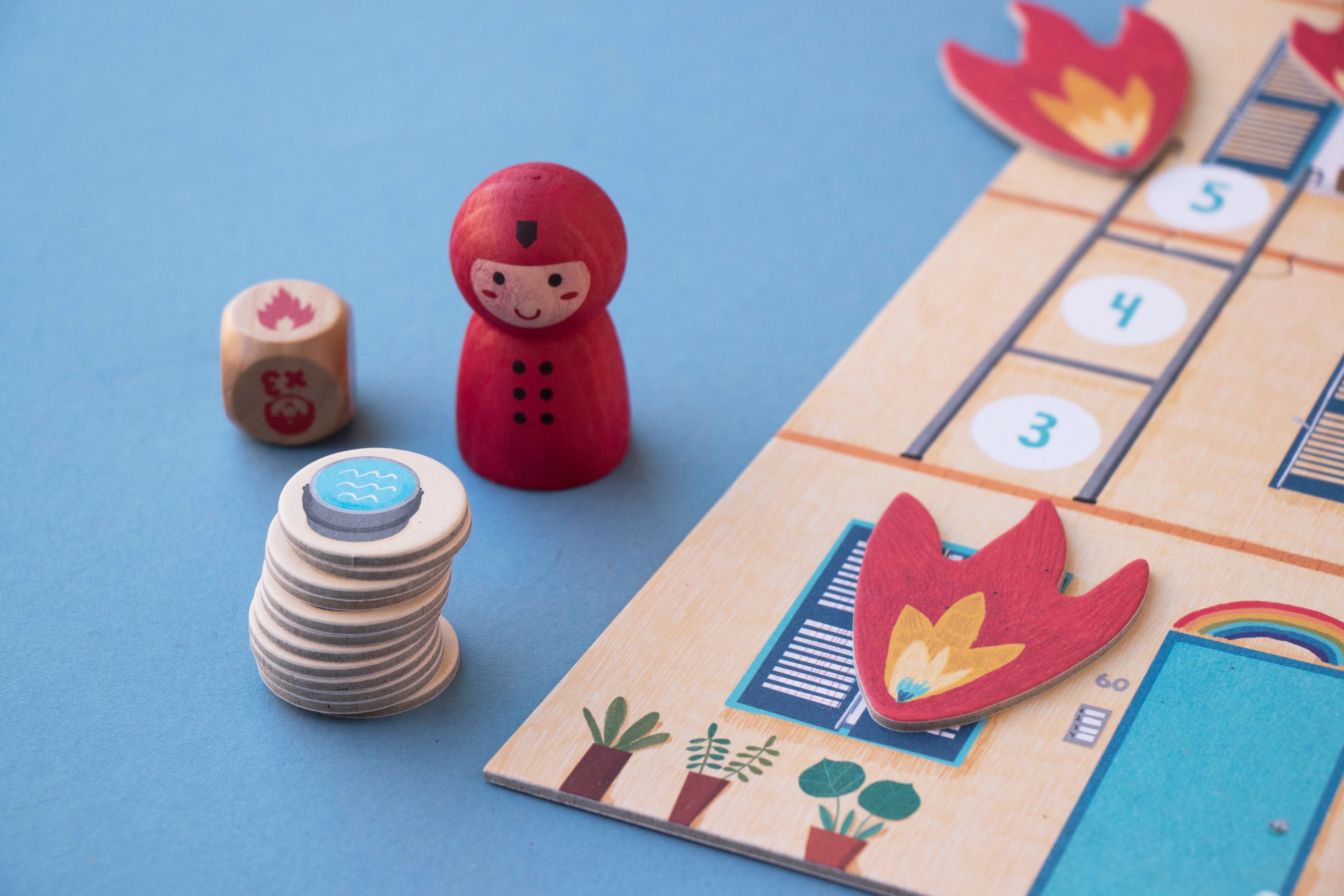 Save the cat Firefighter Board Game Londji
