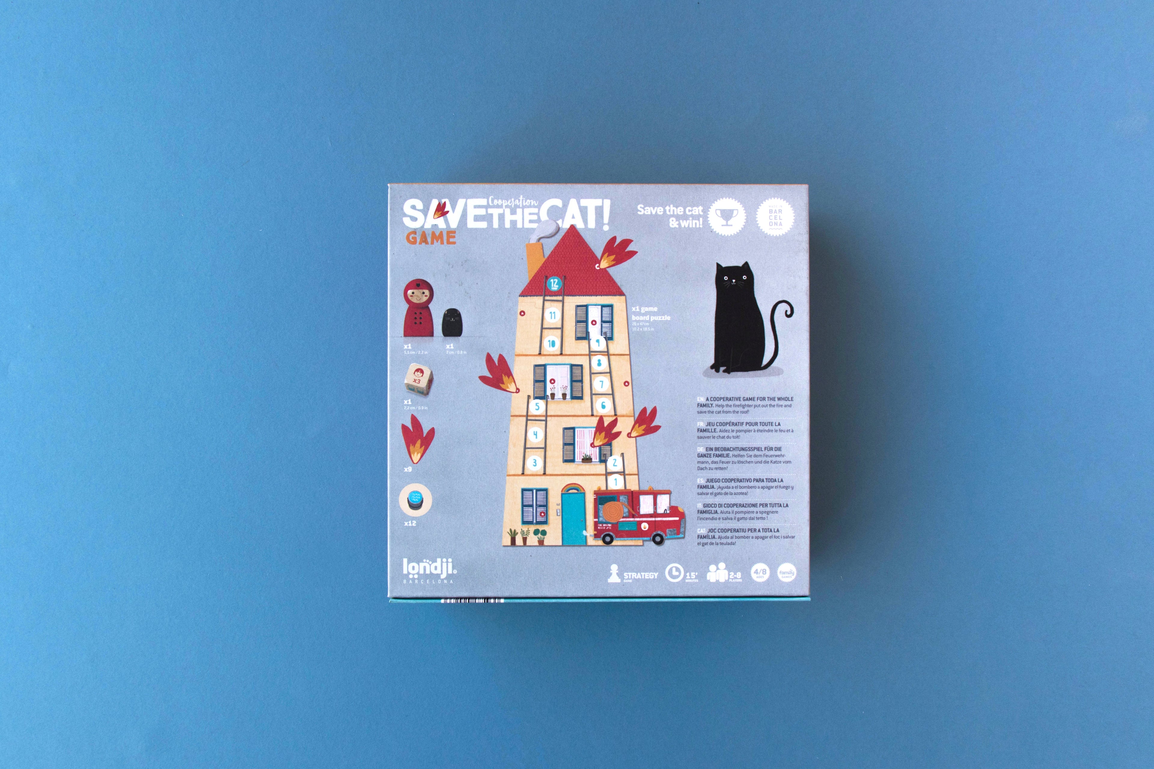 Save the cat Firefighter Board Game Londji