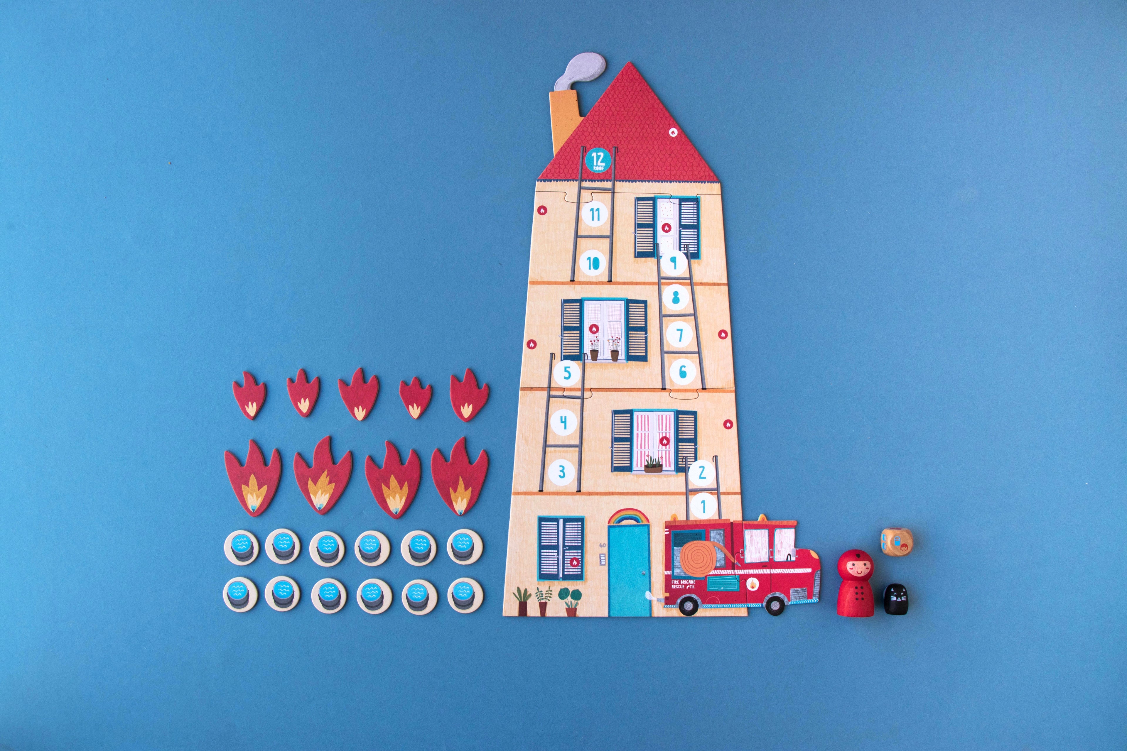 Save the cat Firefighter Board Game Londji