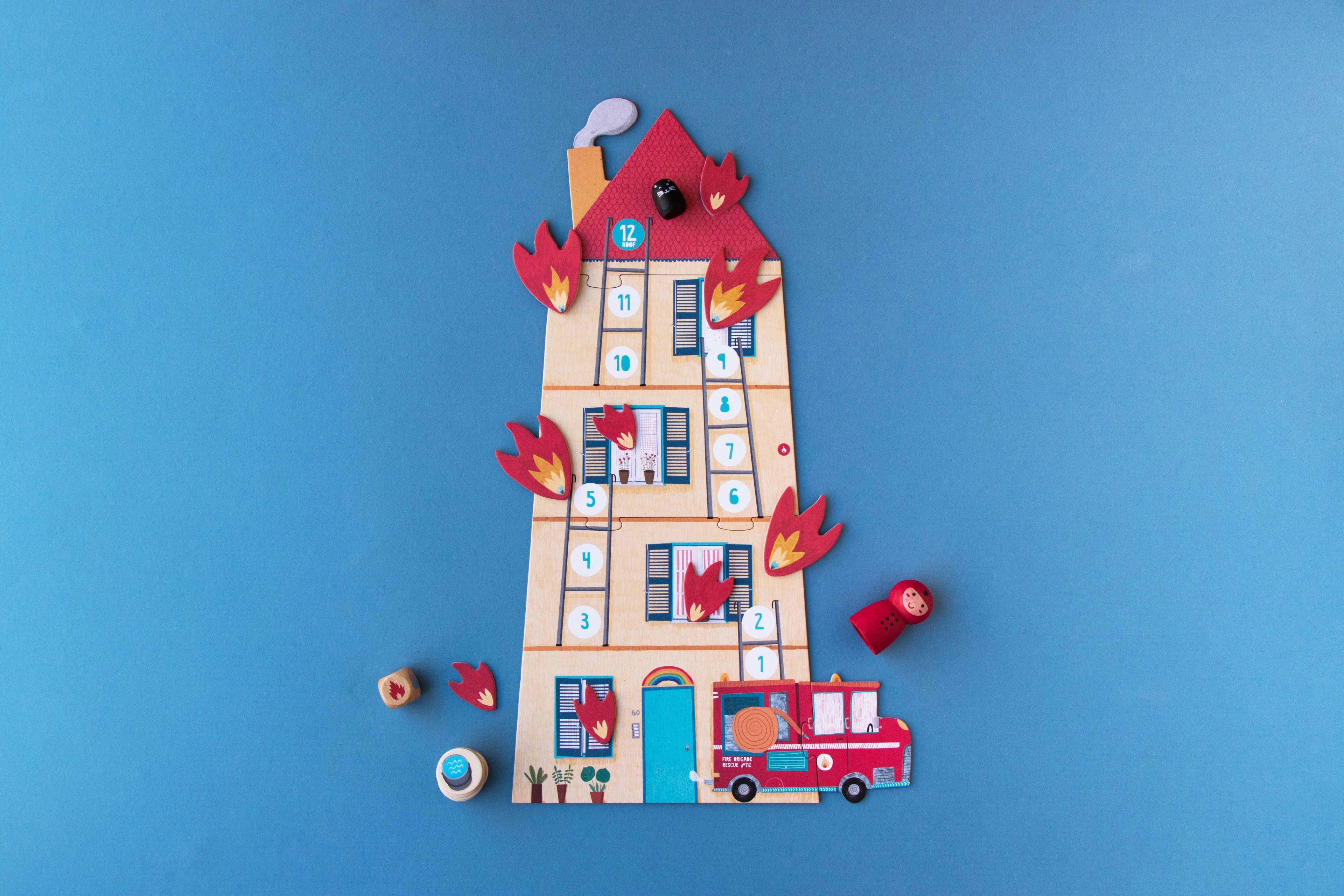 Save the cat Firefighter Board Game Londji