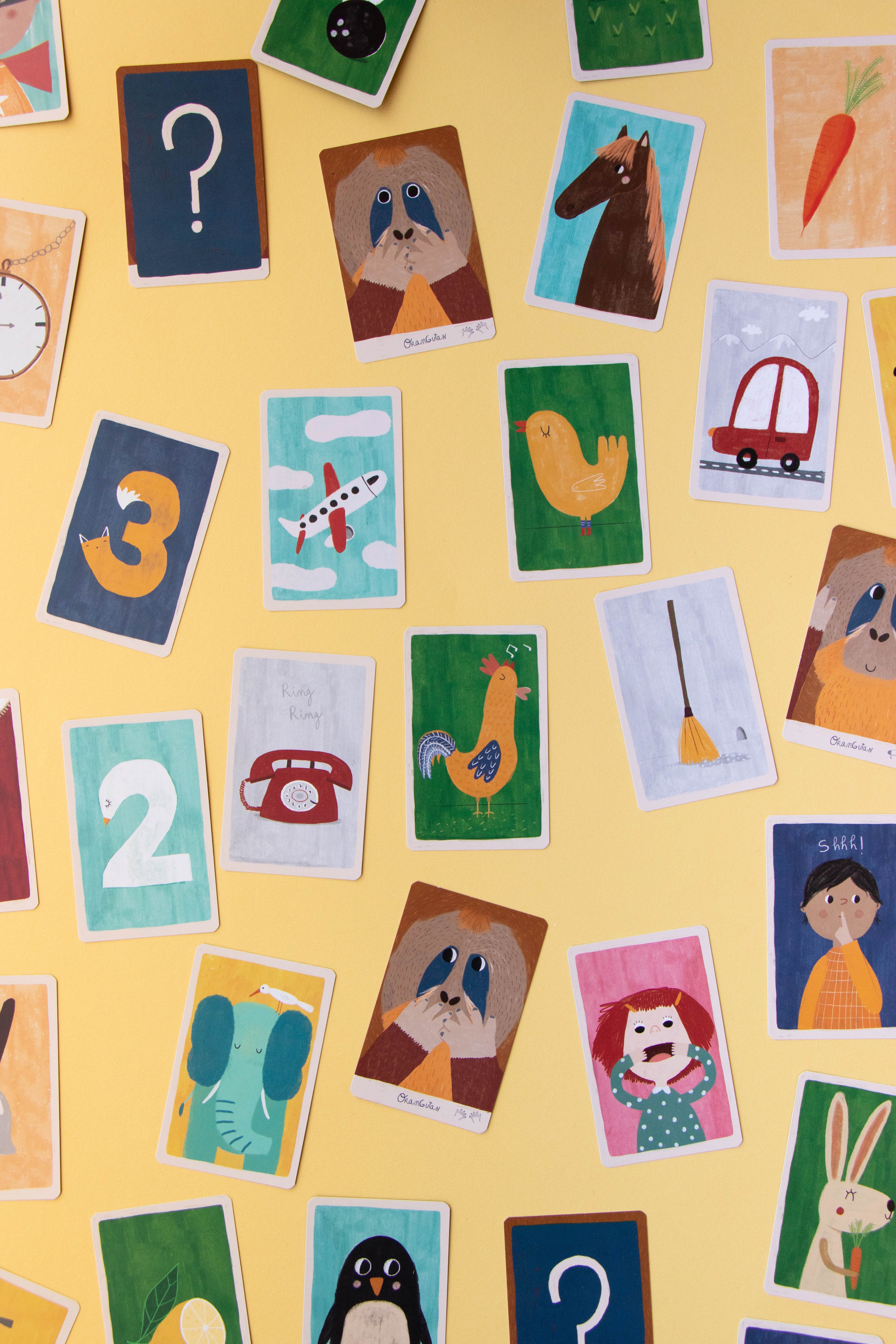 Orangutan Memory Board Game Londji
