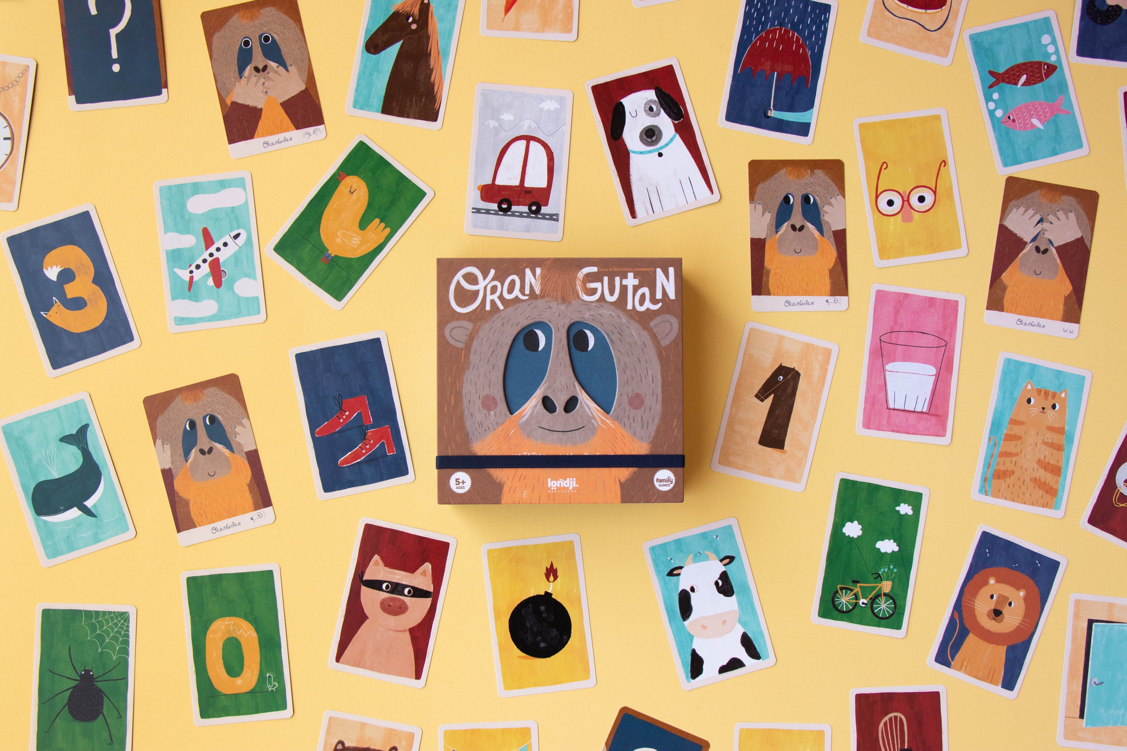 Orangutan Memory Board Game Londji