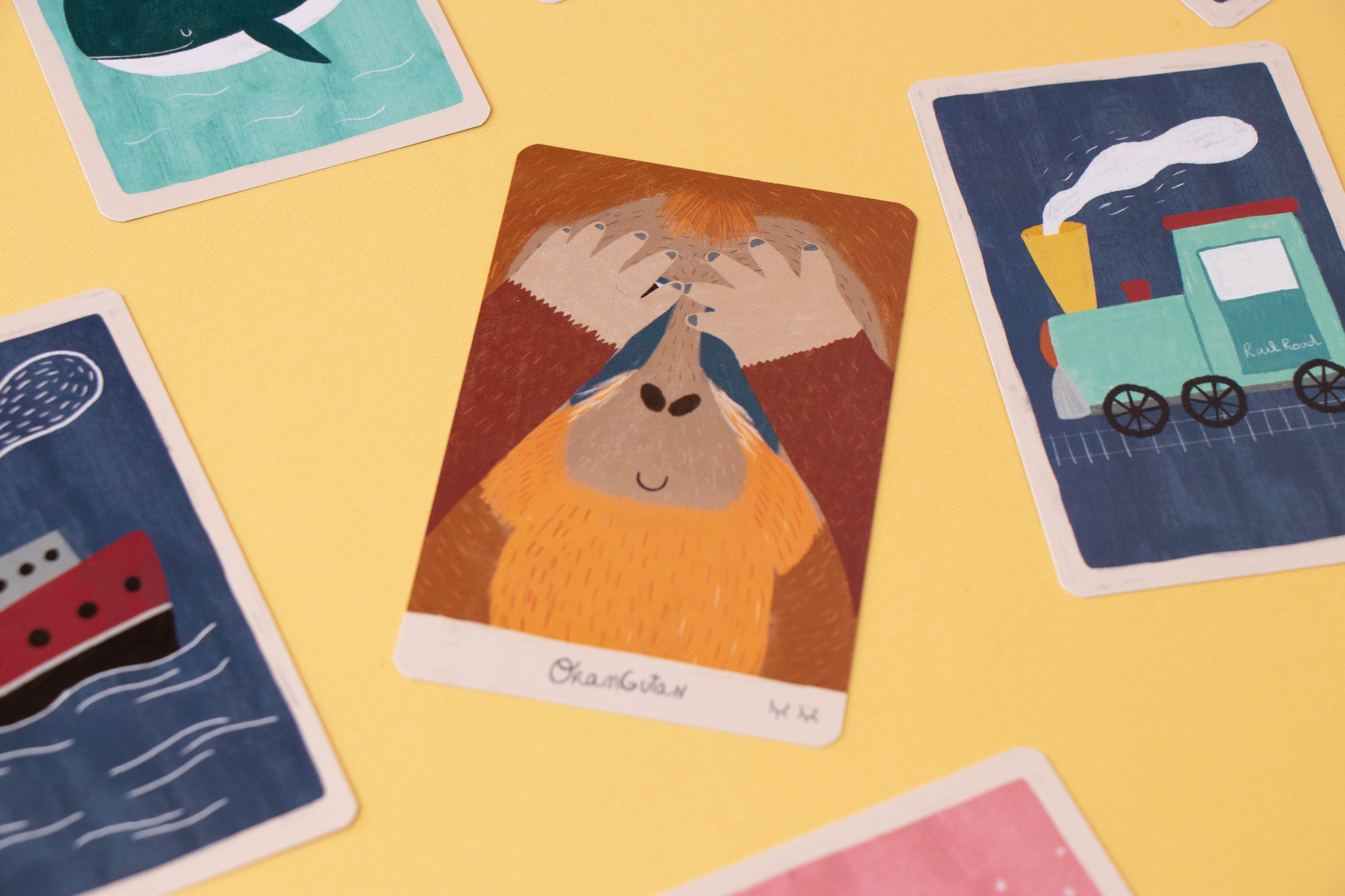 Orangutan Memory Board Game Londji