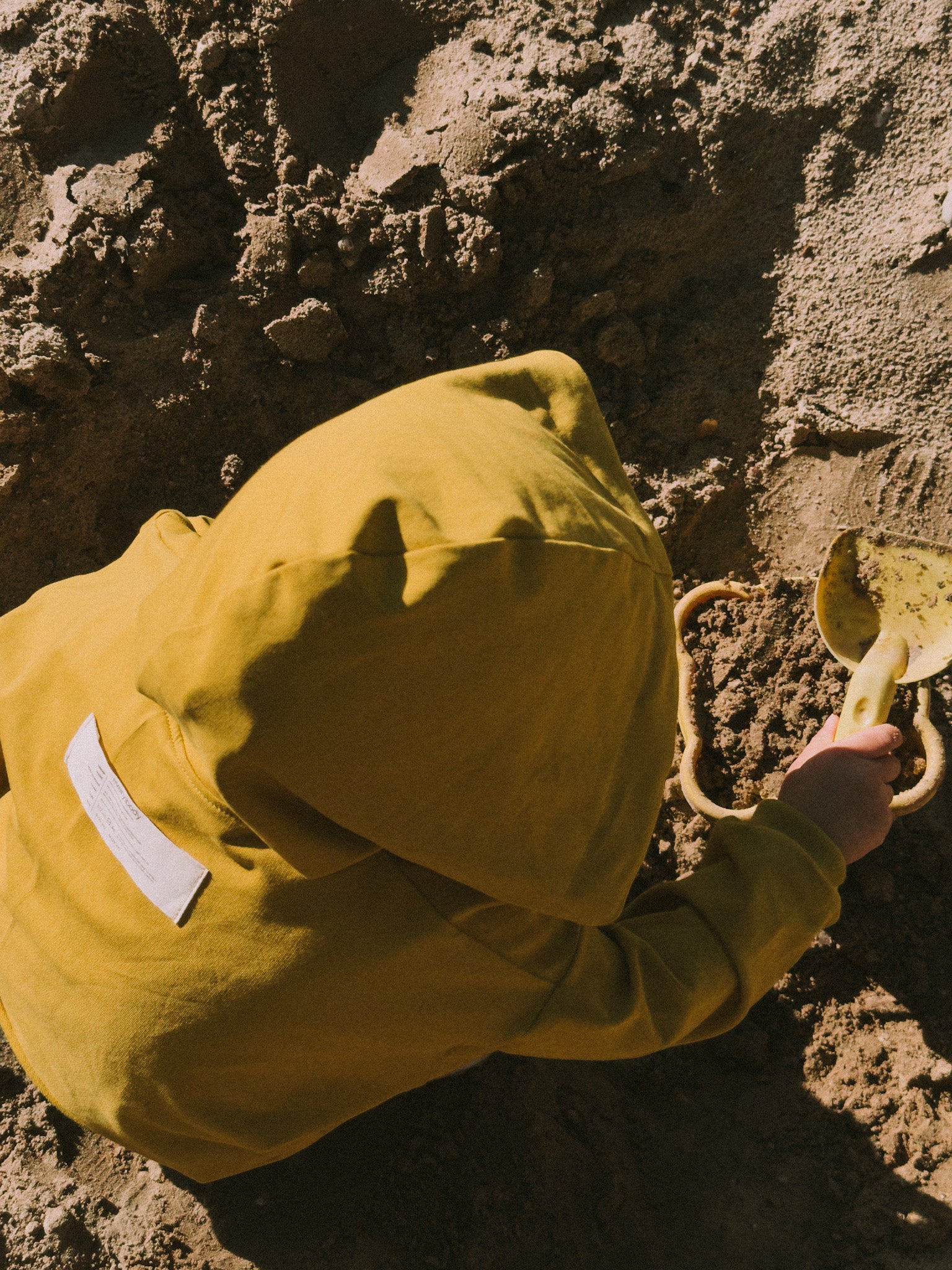 Every.Body Oversized Kids Cropped Hoodie Yellow - Sweatshirts/Hoodies - Everybody Amsterdam