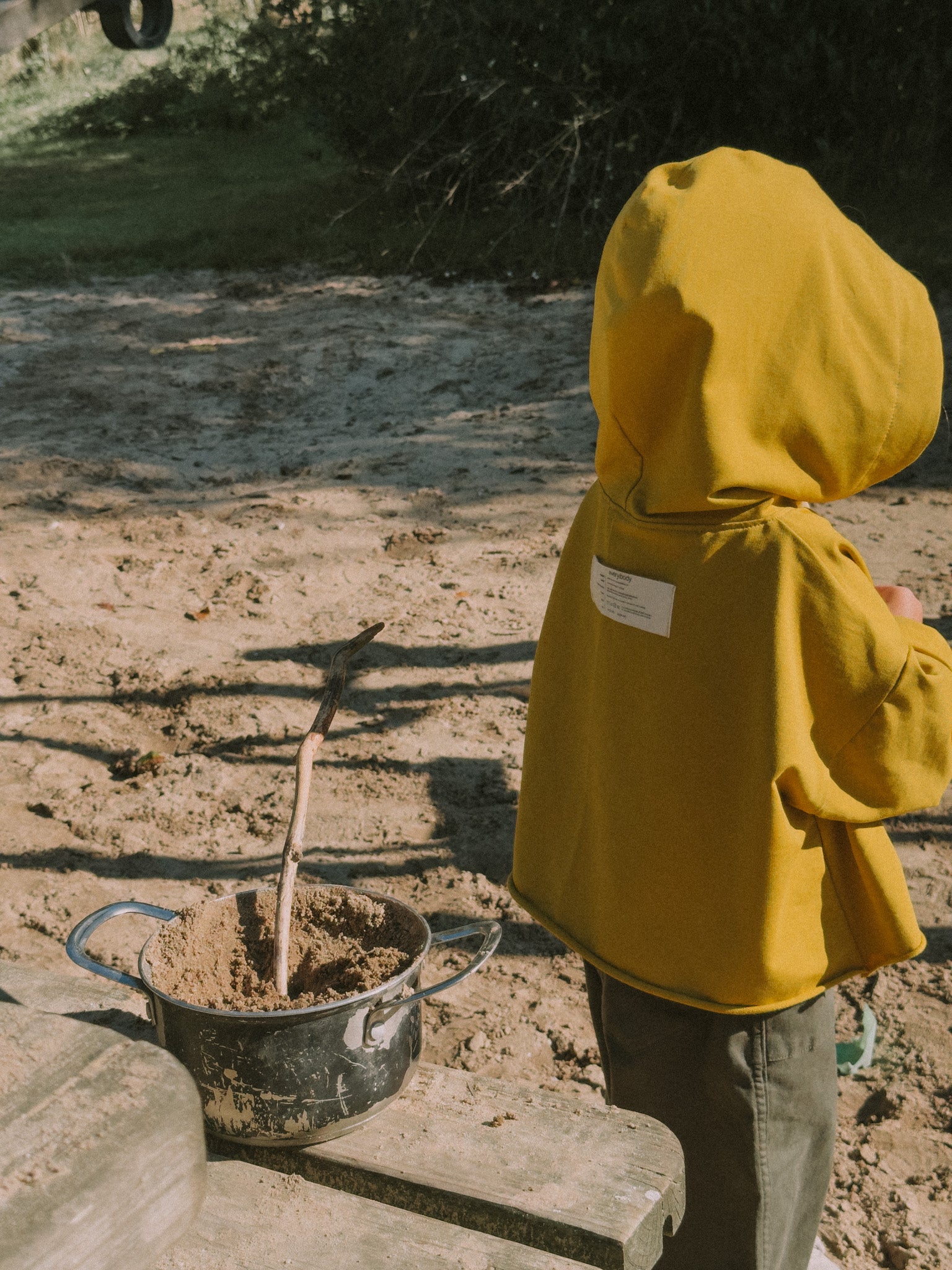 Every.Body Oversized Kids Cropped Hoodie Yellow - Sweatshirts/Hoodies - Everybody Amsterdam