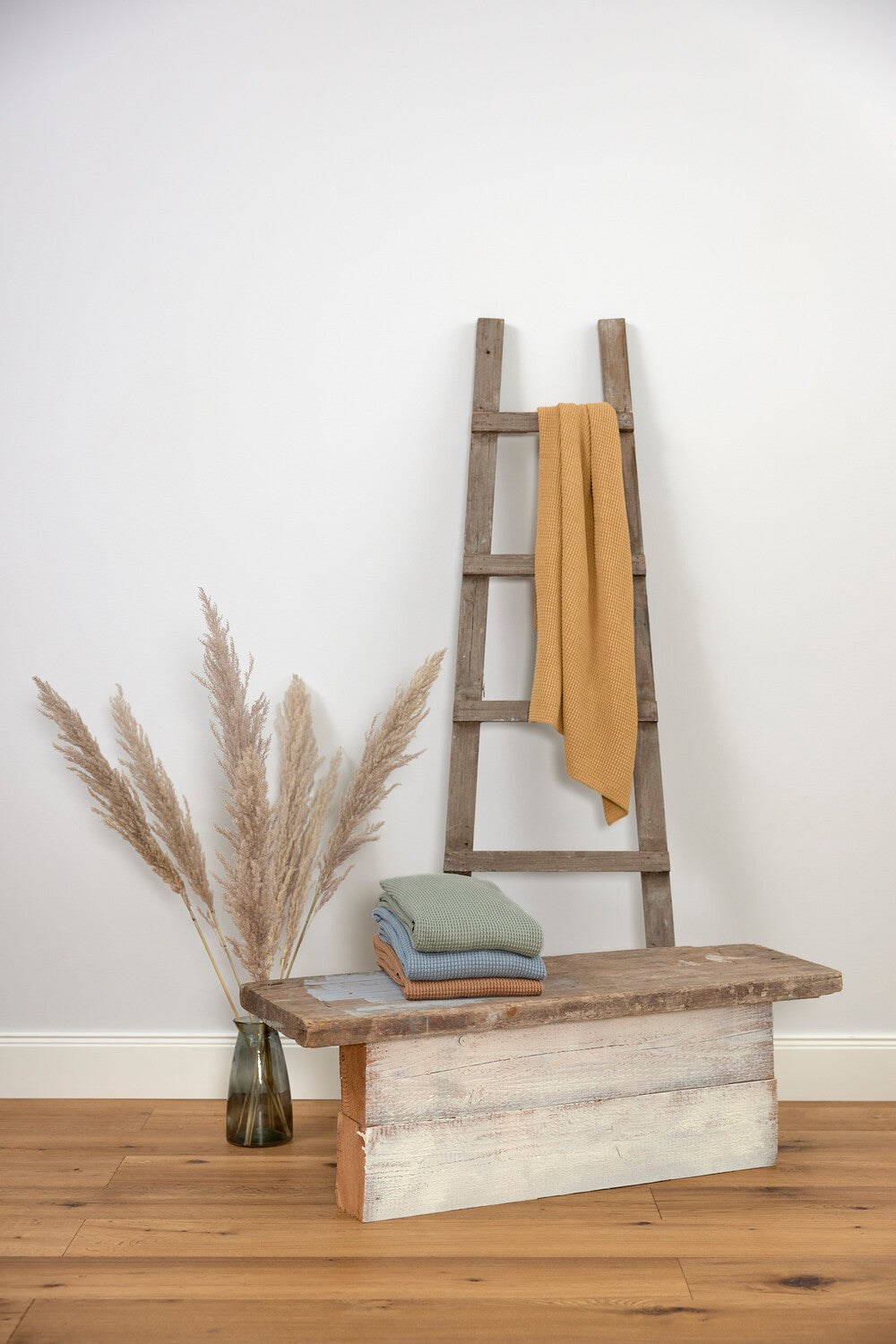 Knitted Blanket GOTS Nubs camel 80 x 100 cm - Blanket - Everybody Amsterdam