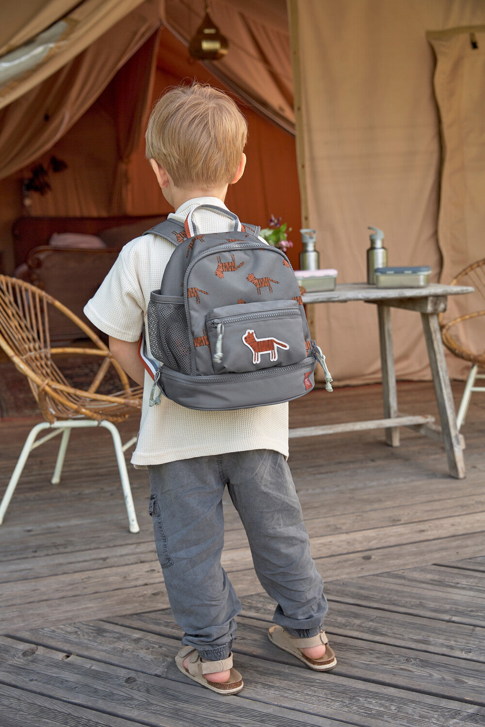 Mini Backpack Safari Tiger - Bags & Backpacks - Everybody Amsterdam