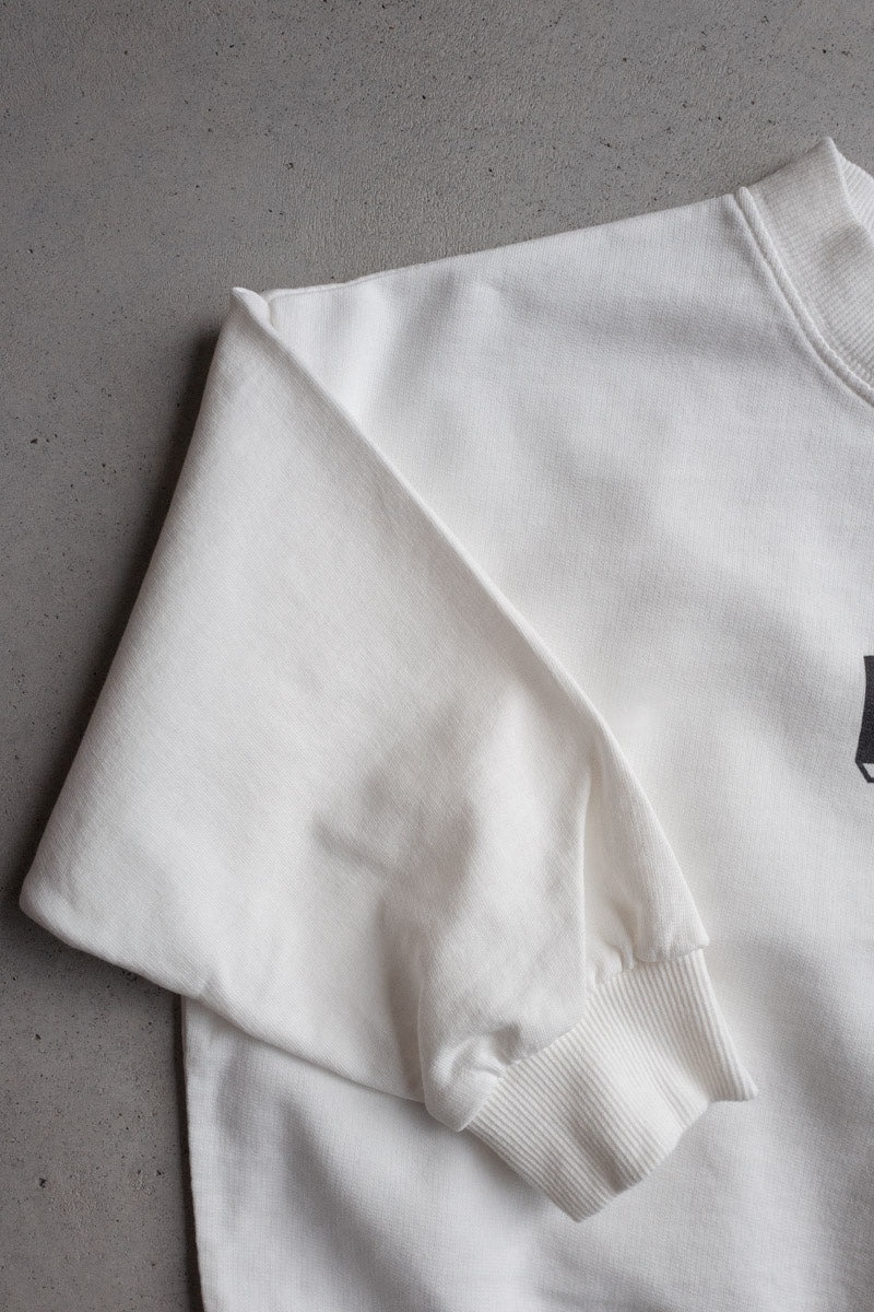 Lucky Seven Print Sweatshirt white - navy - Sweatshirt/Hoodie - Everybody Amsterdam