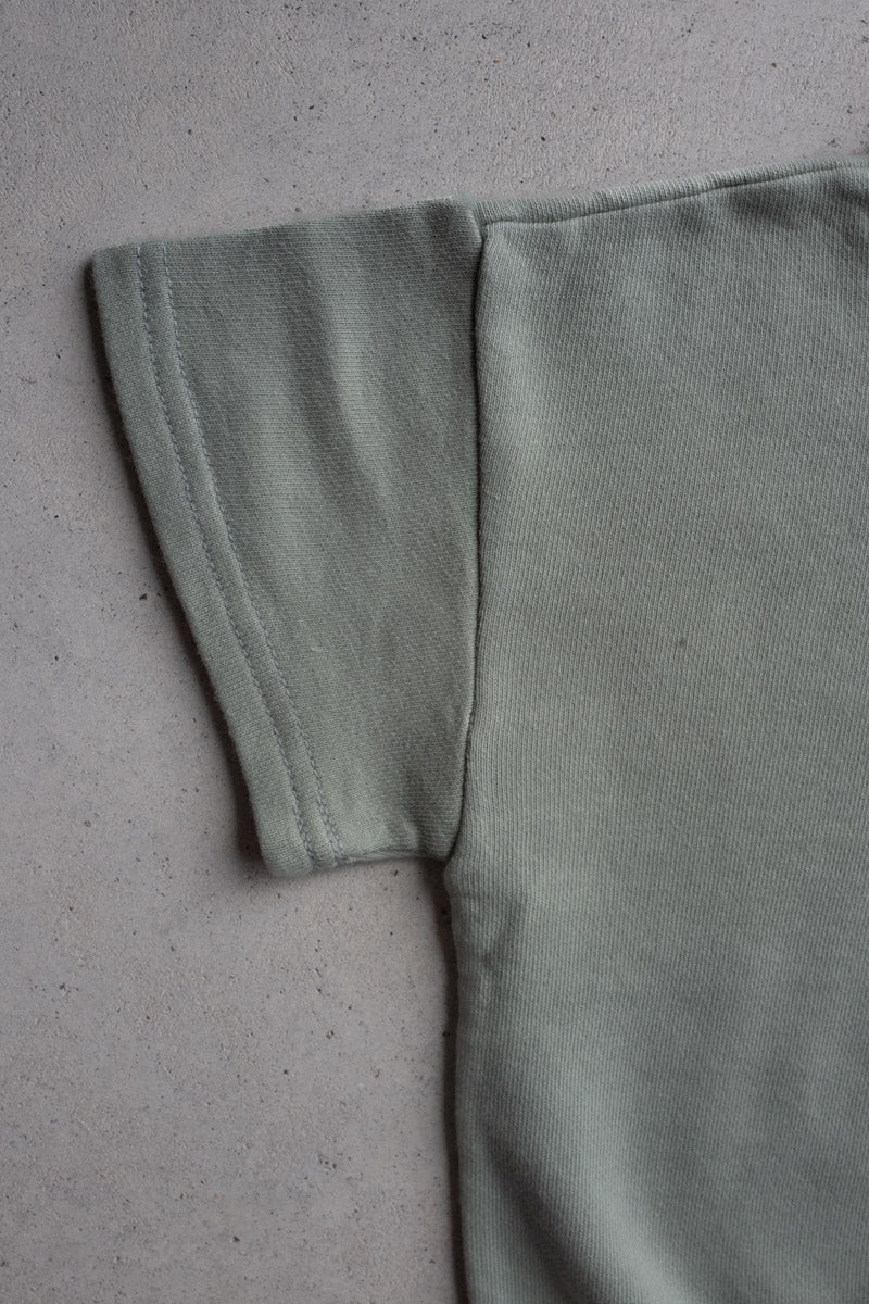 Sweatshirt Polo Zip Up - beige - mint - Sweatshirt/Hoodie - Everybody Amsterdam