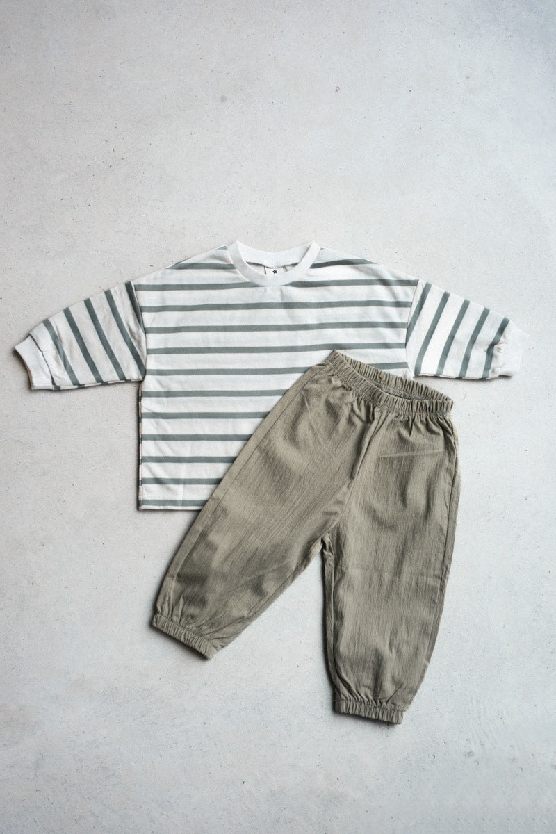 Sweatshirt Jogger Top Bottom Set - Cotton Set - Everybody Amsterdam