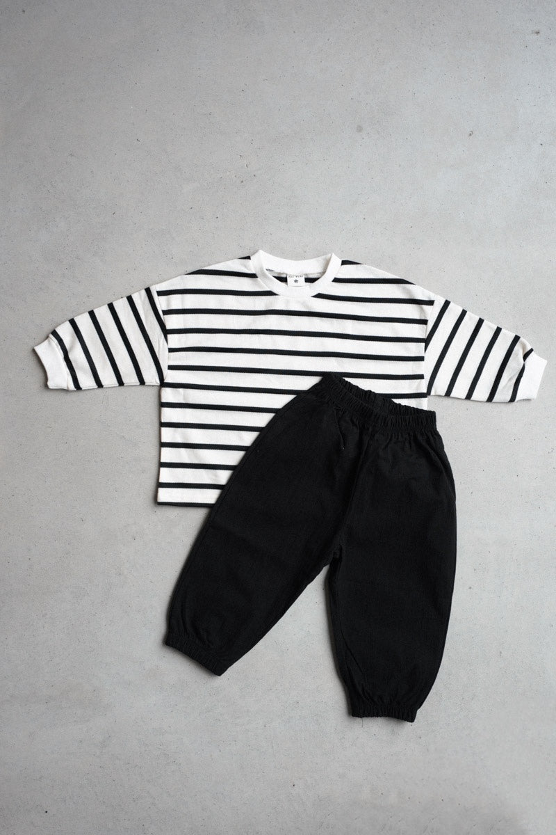 Sweatshirt Jogger Top Bottom Set - Cotton Set - Everybody Amsterdam