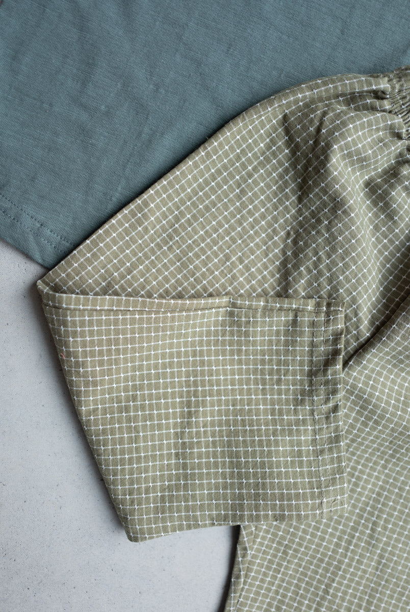 Tee Pants Top Bottom Set - Black - Khaki - Cotton Set - Everybody Amsterdam