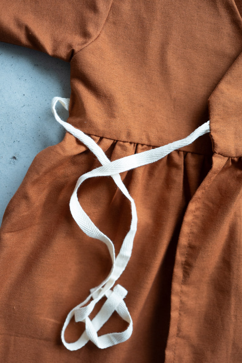 Yui Kimono Linen Cotton Dress - Dresses - Everybody Amsterdam