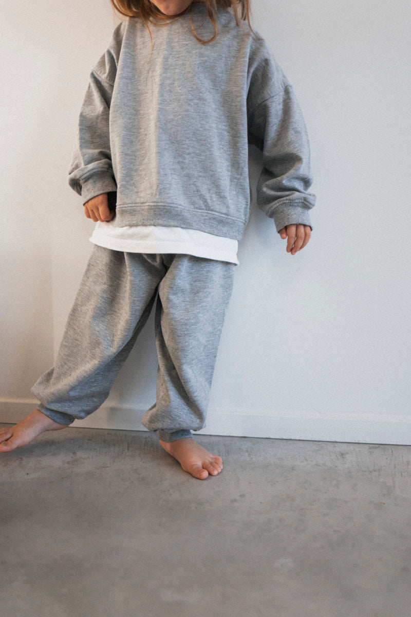 Every.Body Layered Sweatshirt Top Bottom Set Every.body